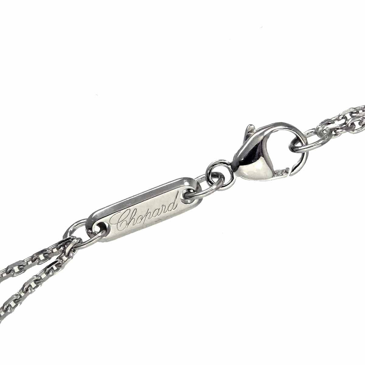 Chopard Chopard Happy Diamond Necklace 18K White Gold 750 90293053