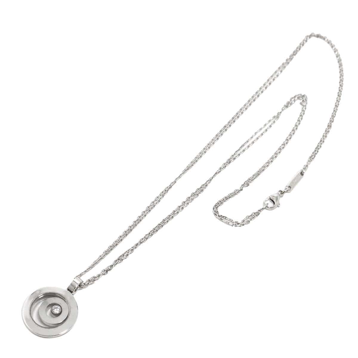 Chopard Chopard Happy Spirit Diamond Necklace 18K White Gold 750 90311328