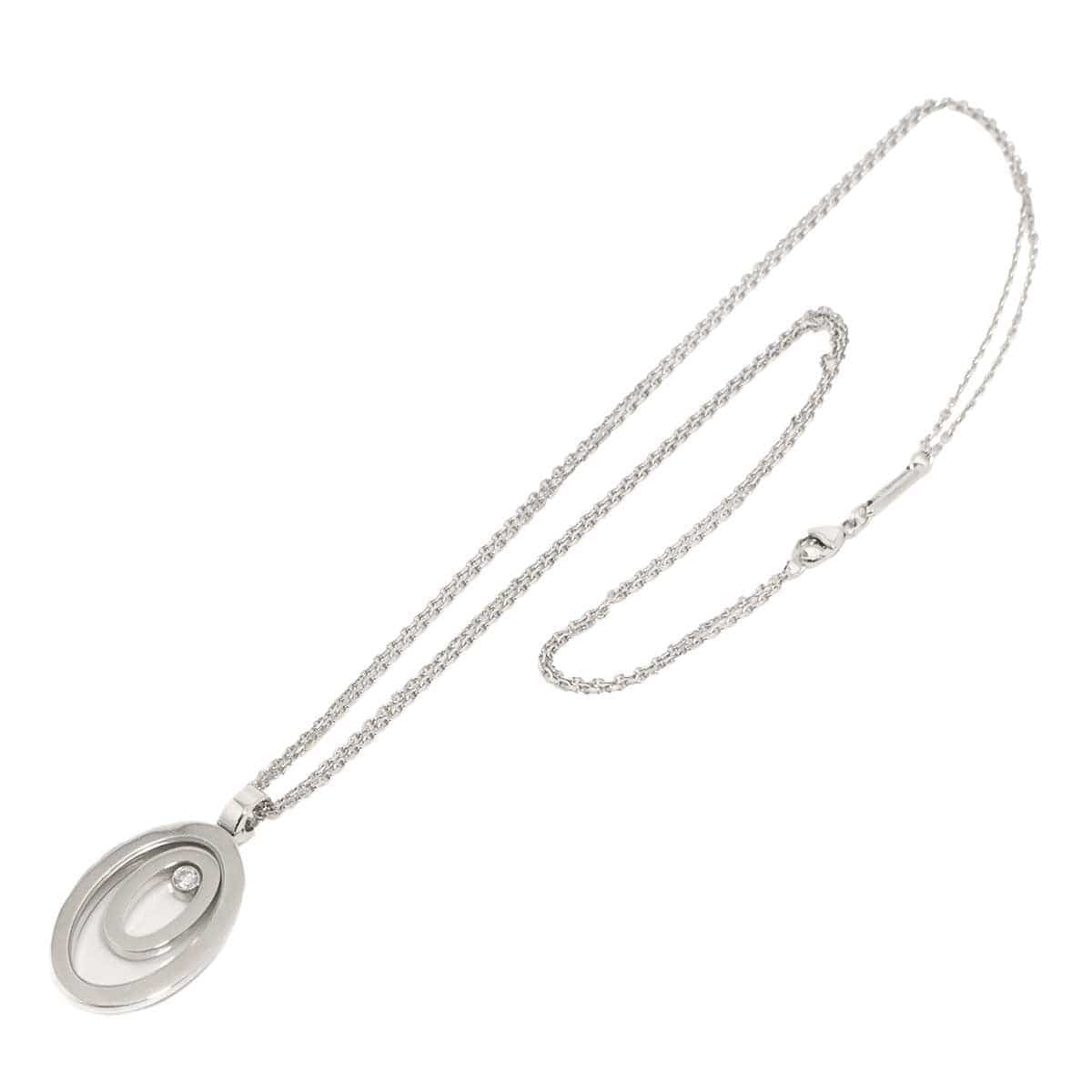 Chopard Chopard Happy Spirit Diamond Necklace 18K White Gold 750 90313598