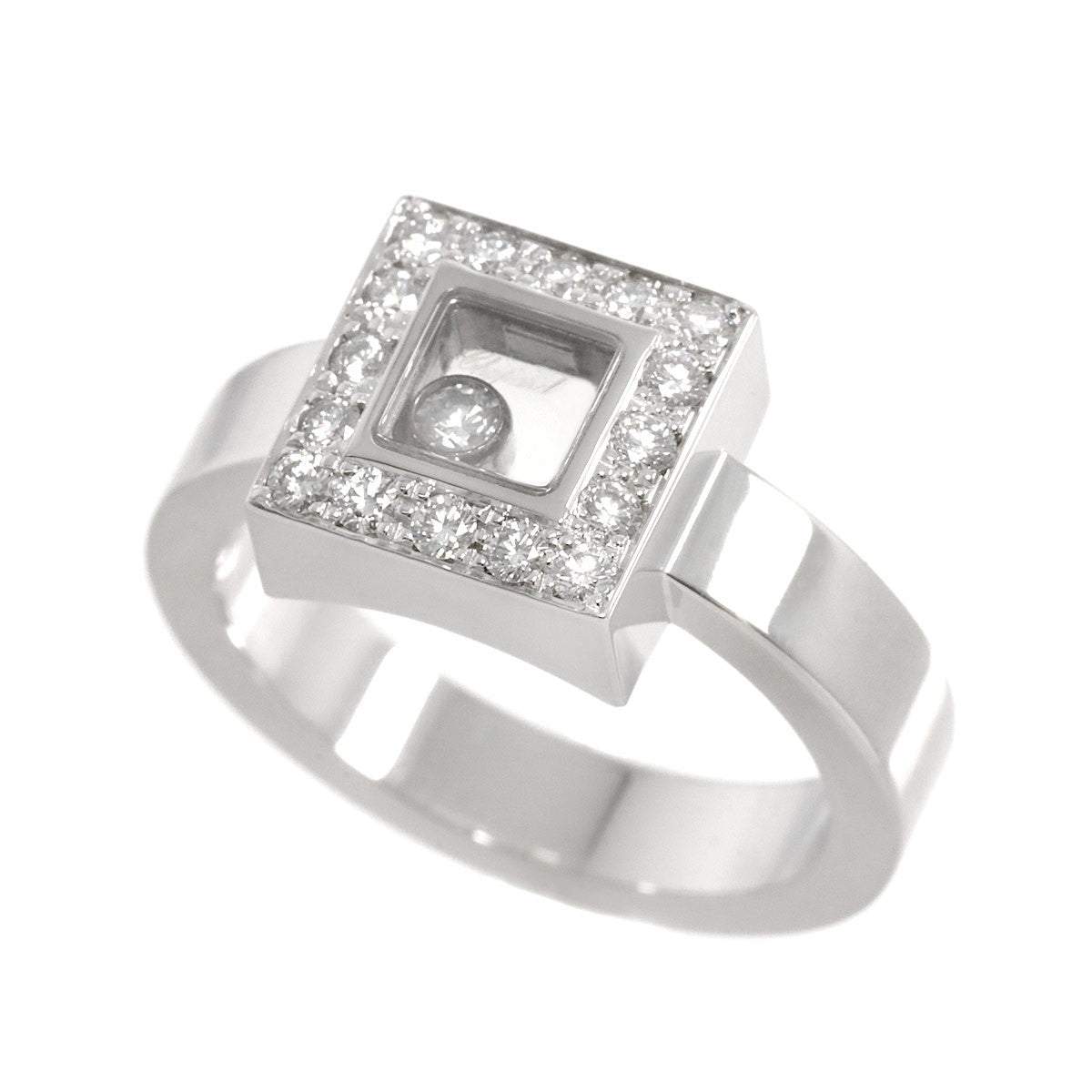 Chopard Chopard Happy Diamond Ring 18K WG 750 Size6.5-6.75(US) 90287853