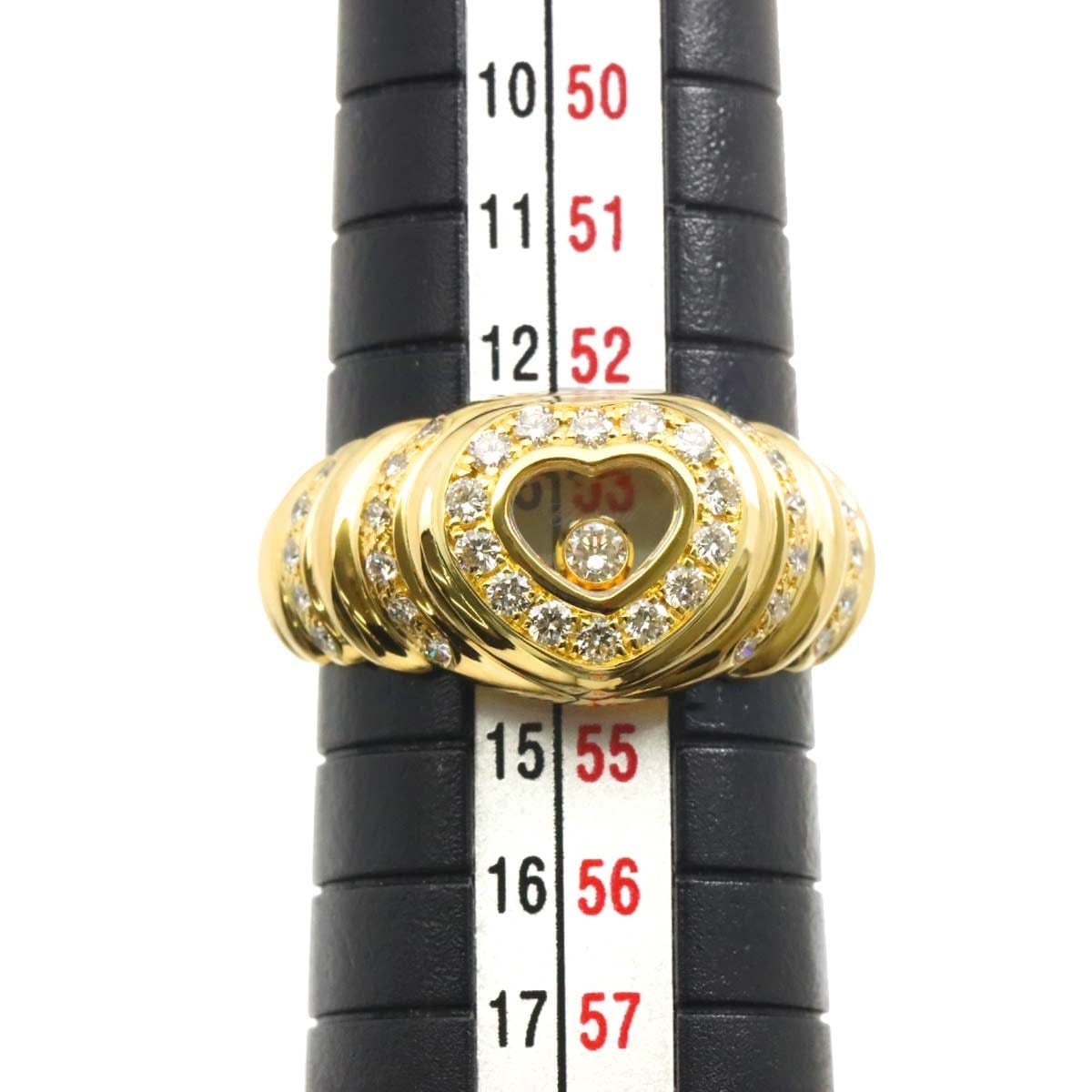 Chopard Chopard Happy Heart Diamond Ring 18K YG 750 Size6.5-6.75(US) 90306918