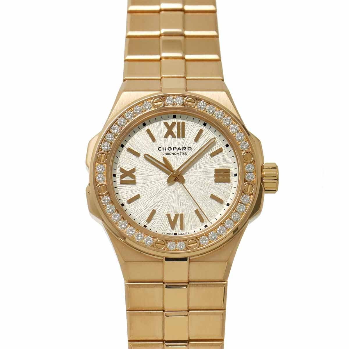 Chopard Chopard Alpine Eagle 295384-5001 K18PG Diamond Automatic Silver Dial 90311060