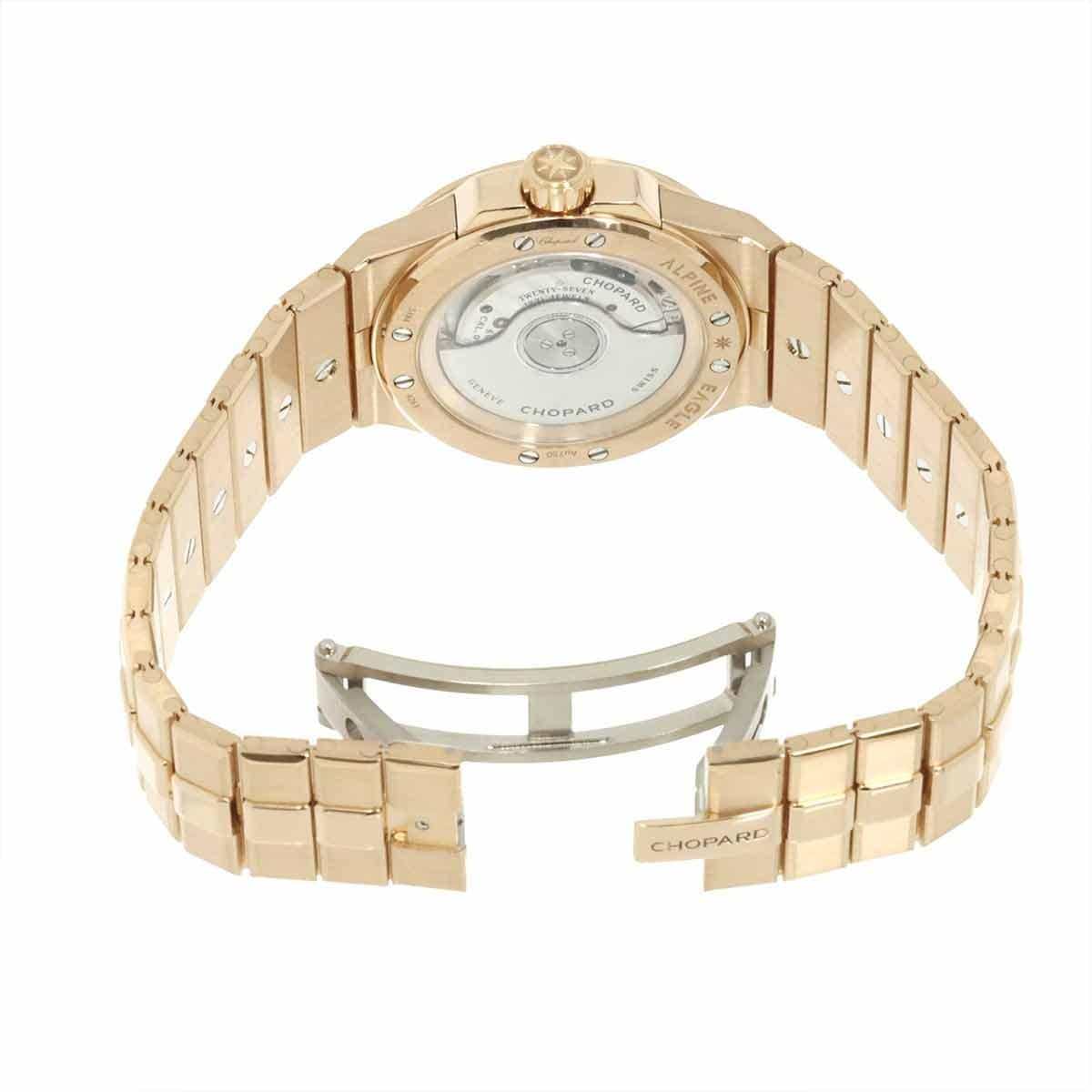 Chopard Chopard Alpine Eagle 295384-5001 K18PG Diamond Automatic Silver Dial 90311060