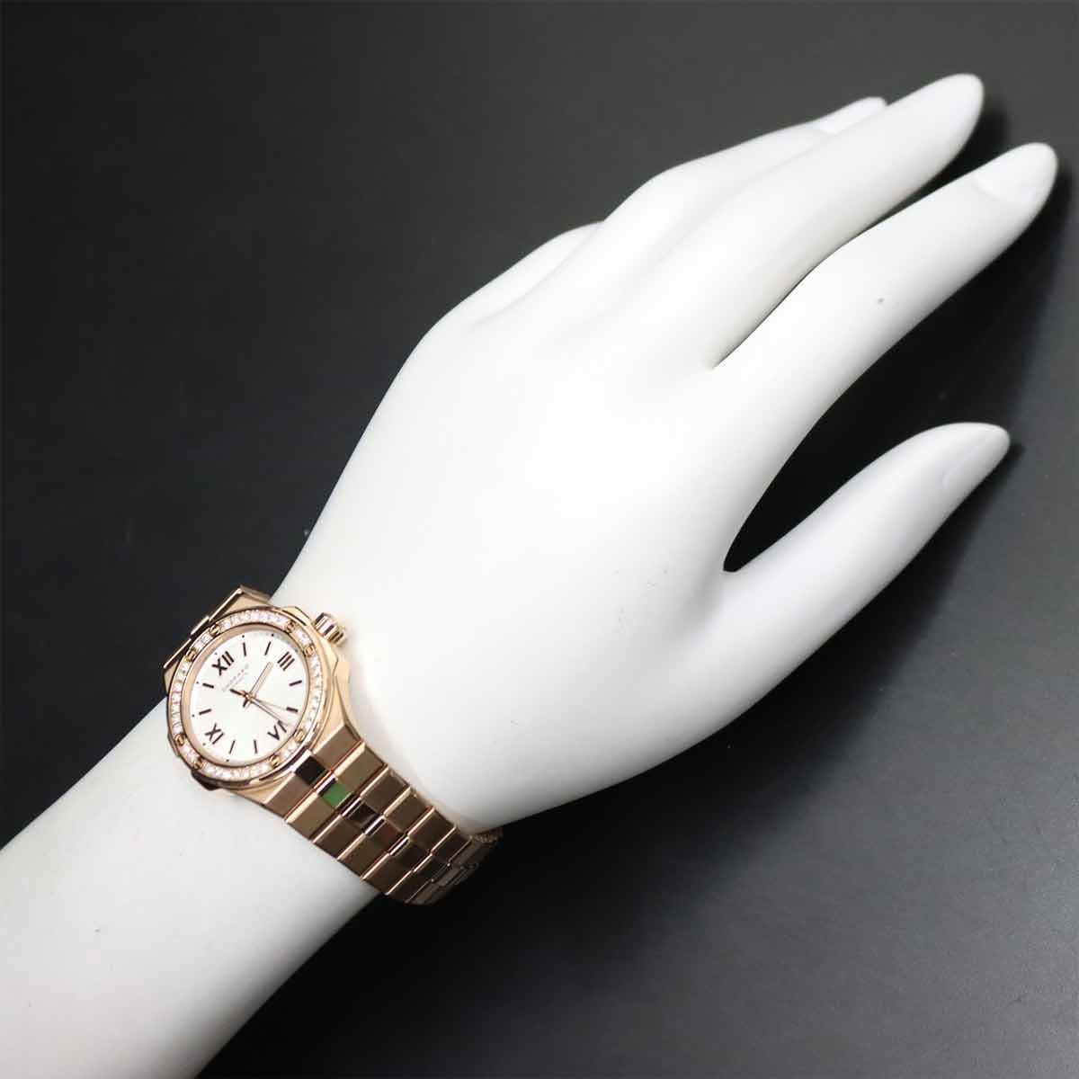 Chopard Chopard Alpine Eagle 295384-5001 K18PG Diamond Automatic Silver Dial 90311060