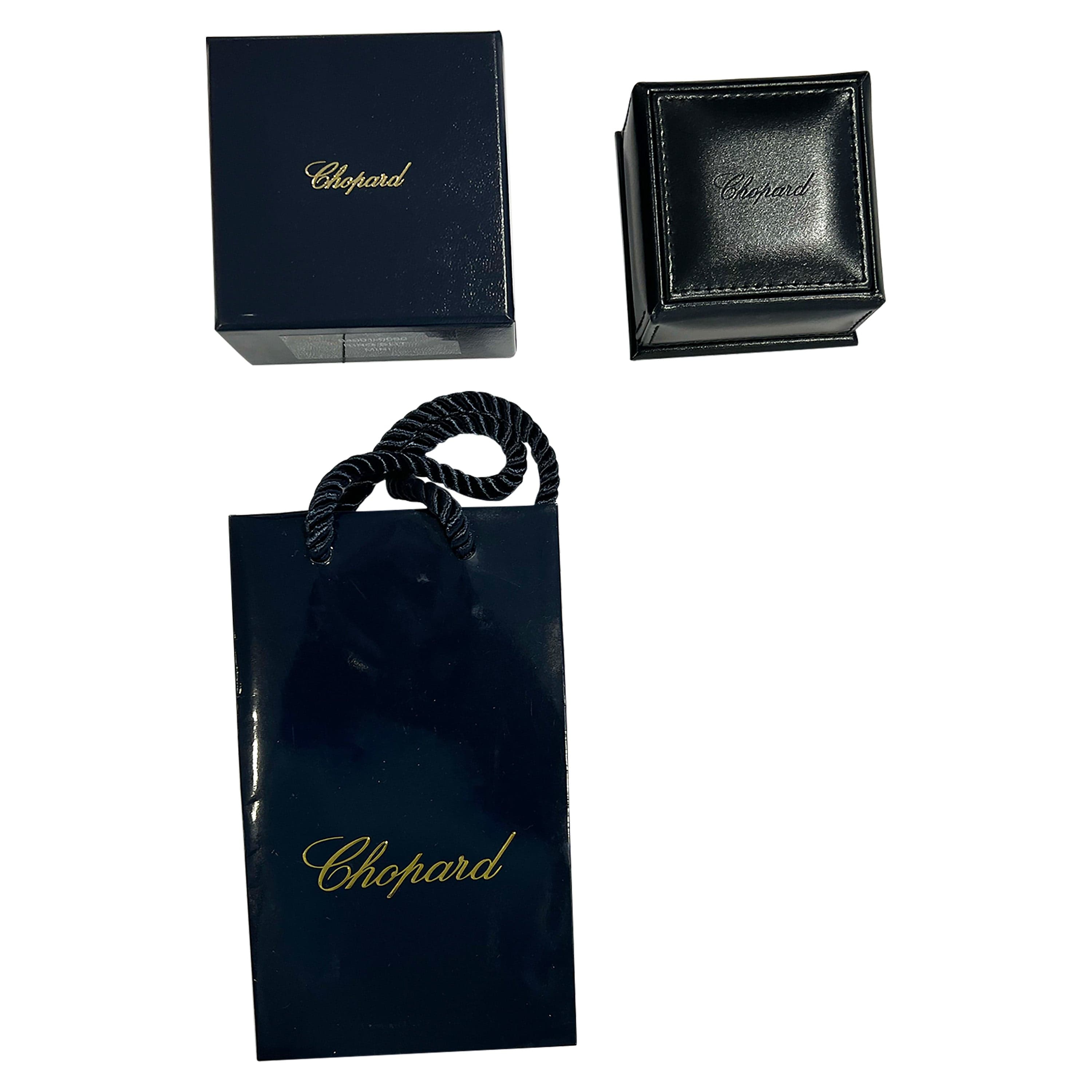 Chopard Chopard Happy Diamond Heart  Ring in 18k White Gold 0.86 CTW