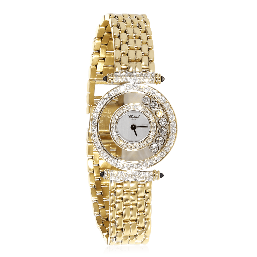 Chopard Happy Diamonds 4118 1 Women s Watch in 18kt Yellow Gold