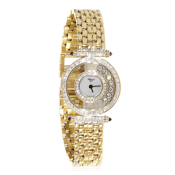 Chopard Happy Diamonds 4118 1 Women s Watch in 18kt Yellow Gold