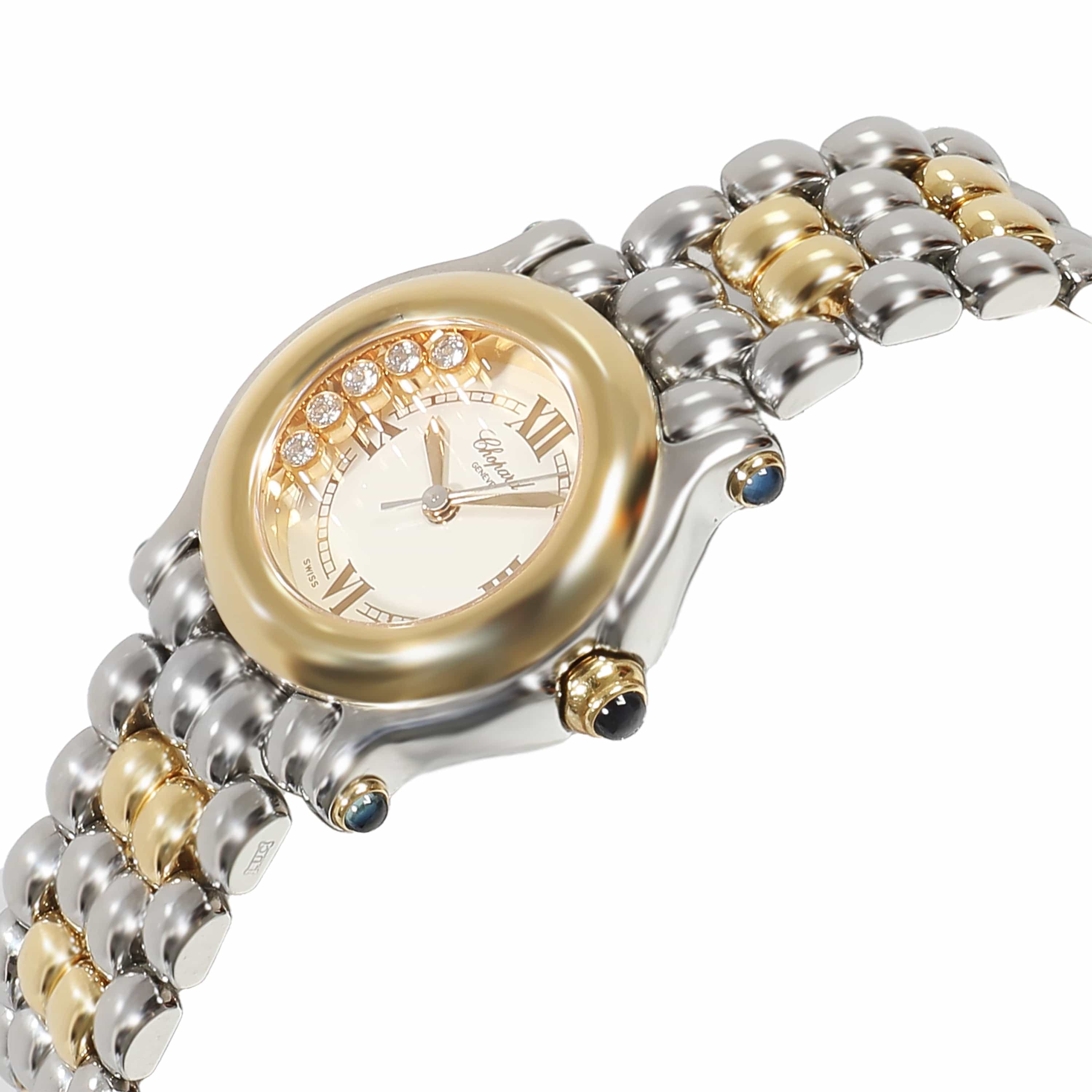 Chopard Happy Sport 27/8256-23 Women's Watch in 18kt Stainless Steel/Yellow Gold