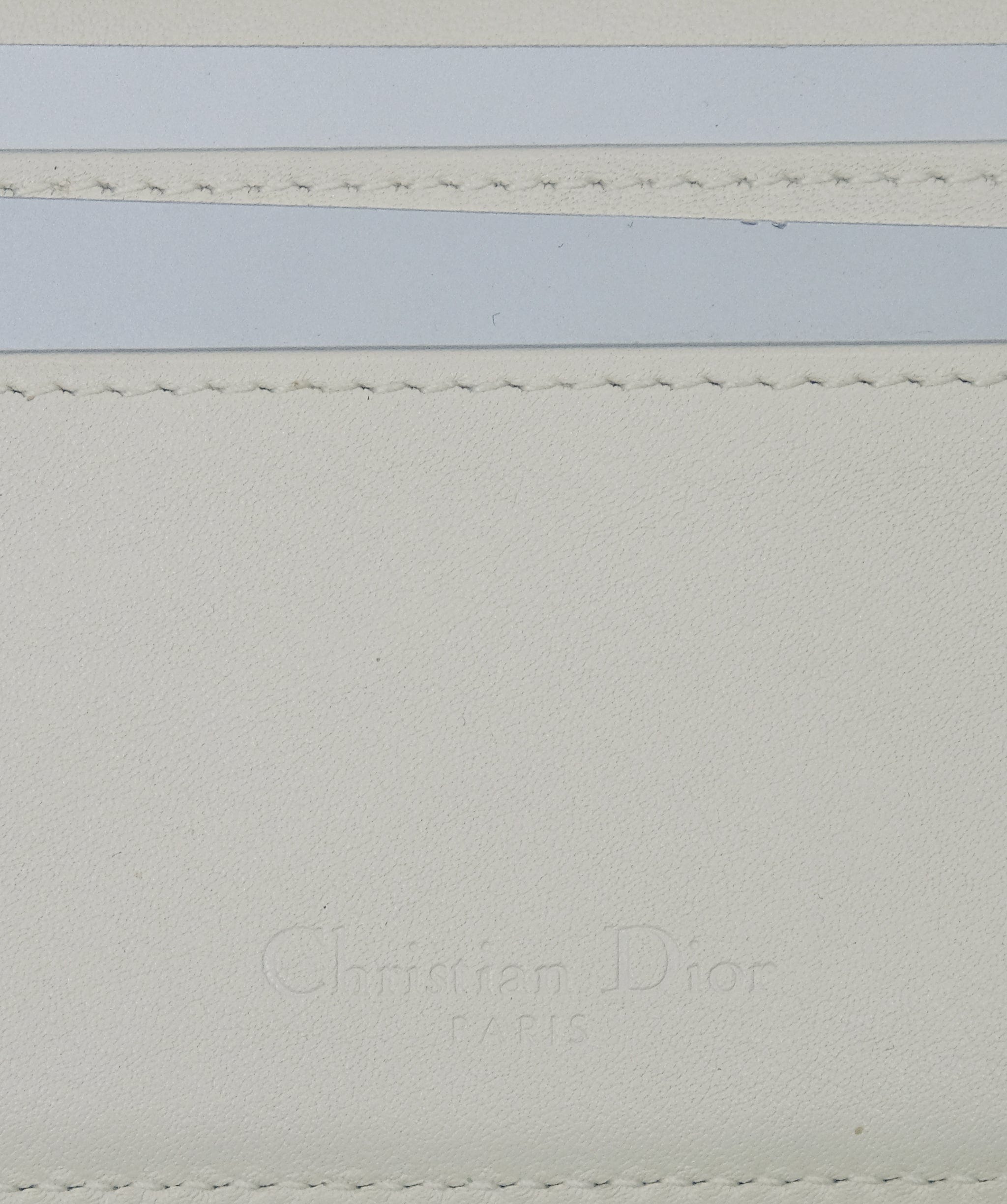 Christian Dior Christian Dior Card Holder Cream with Print RJC3257
