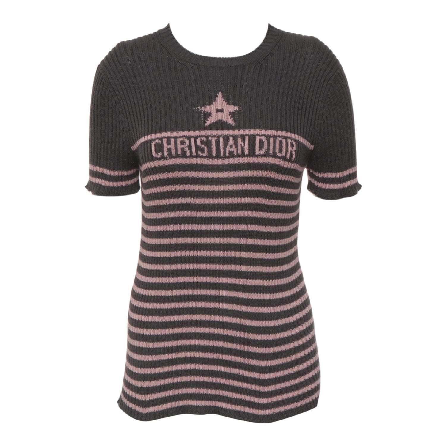 Christian Dior Christian Dior Dioriviera Bali Short Sleeve Knit Top