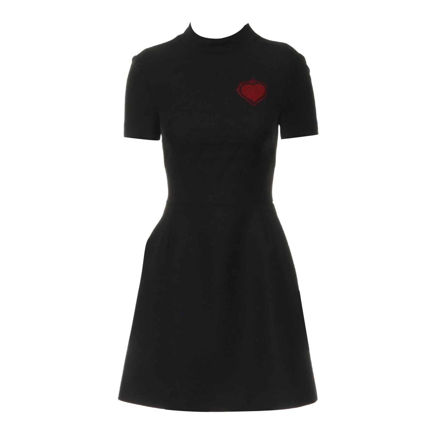 Christian Dior Christian Dior Heart Embroidered Dress