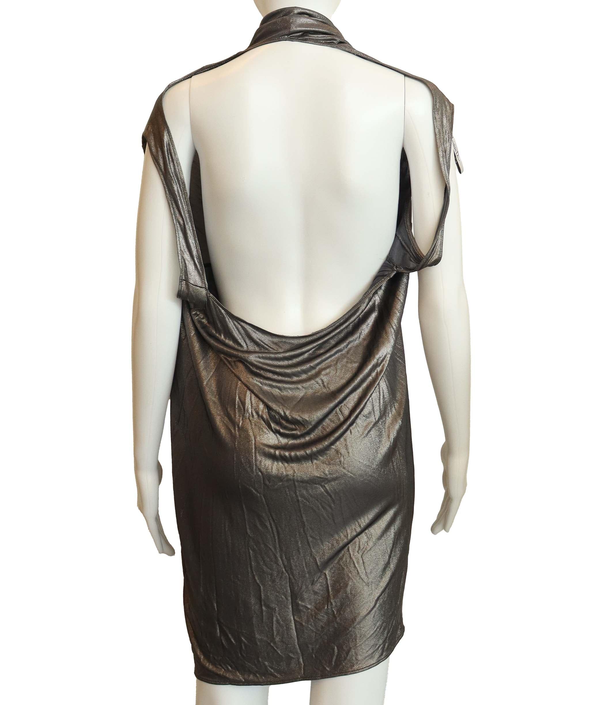 Christian Dior Christian dior silver dress AGC2890