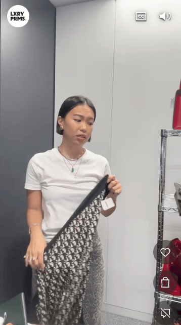 Christian Dior Christian Dior Trotter Scarf Silk Black B0627C7UF2