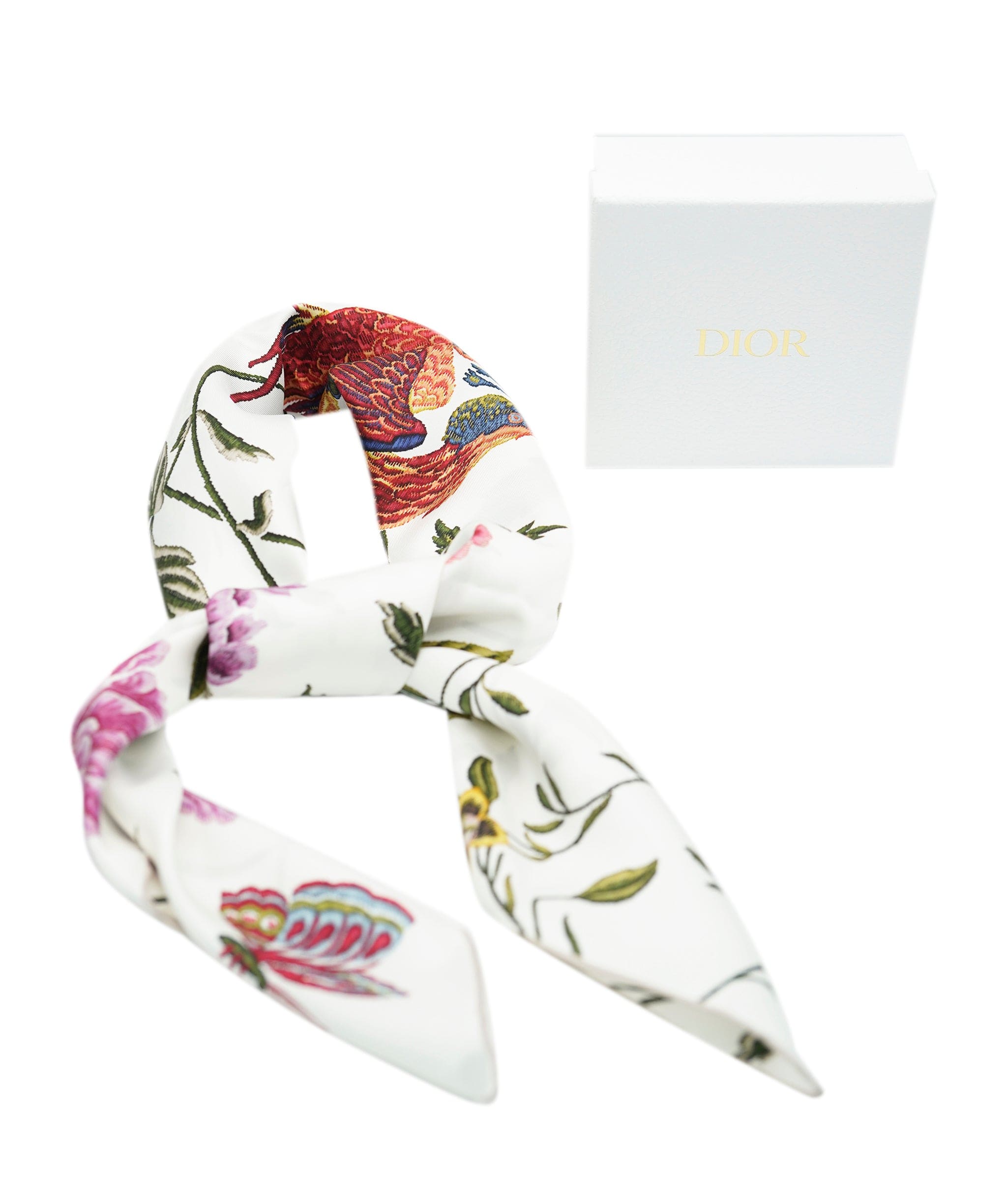 Christian Dior Dior Floral Scarf - 90x 90 AVL1465