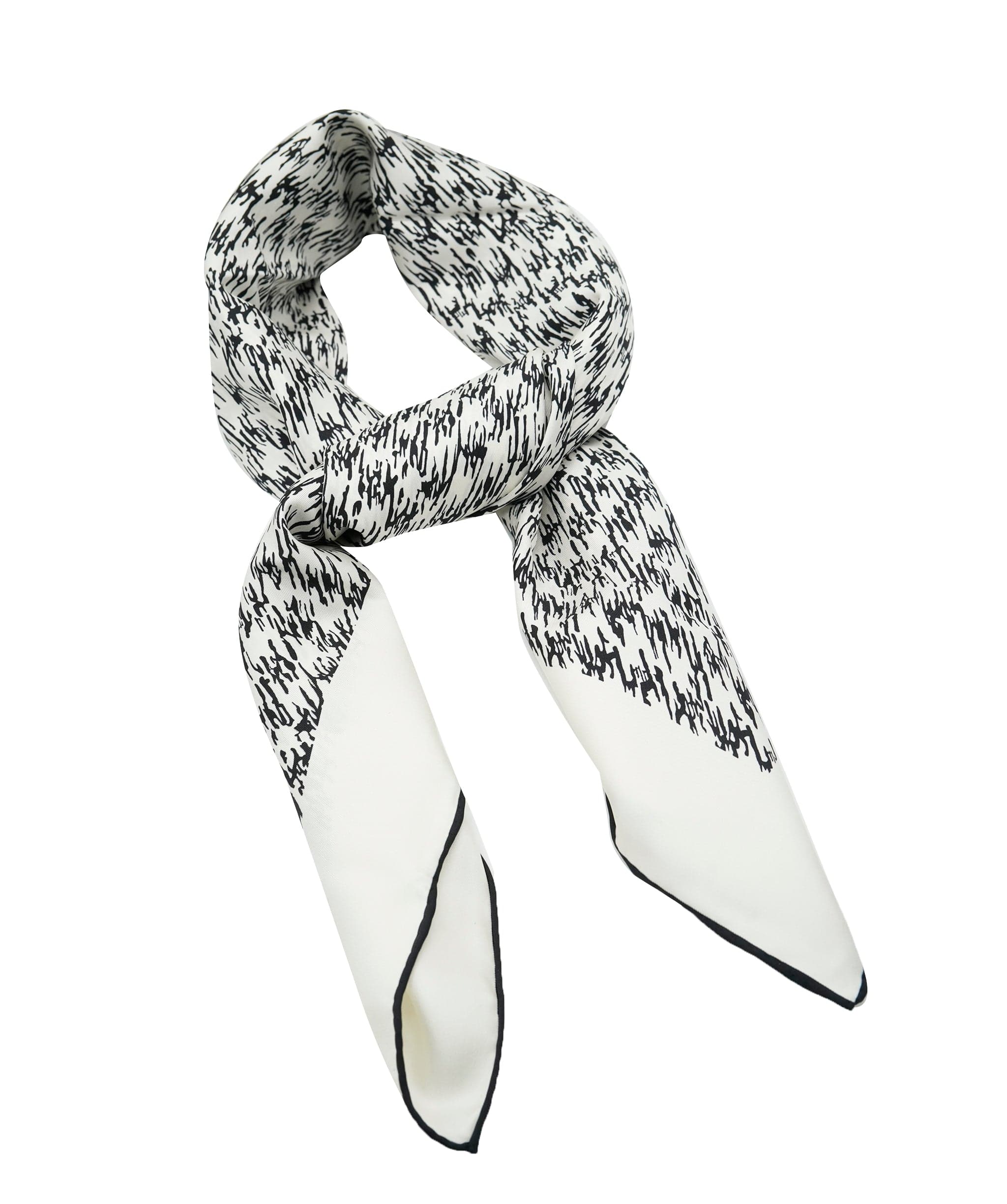 Christian Dior Dior silk scarf, pied de poule, excellent condition  AKL0107