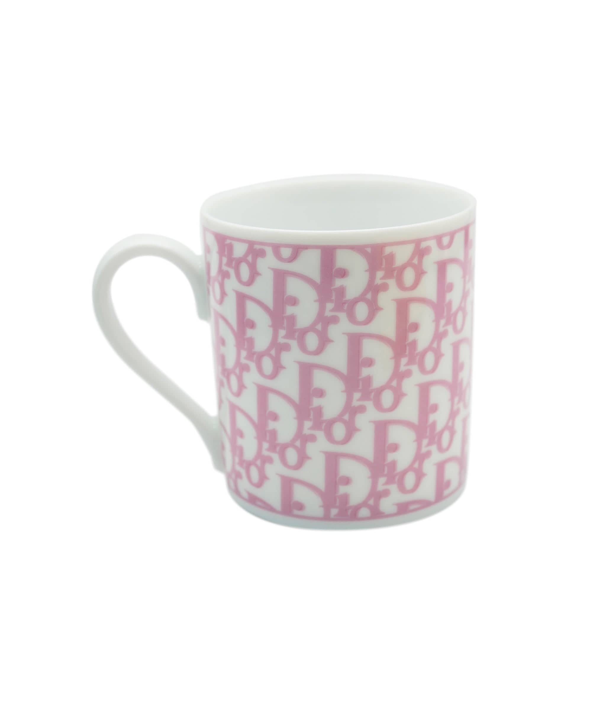 Christian Dior Dior monogram mug cup pink AVC1189