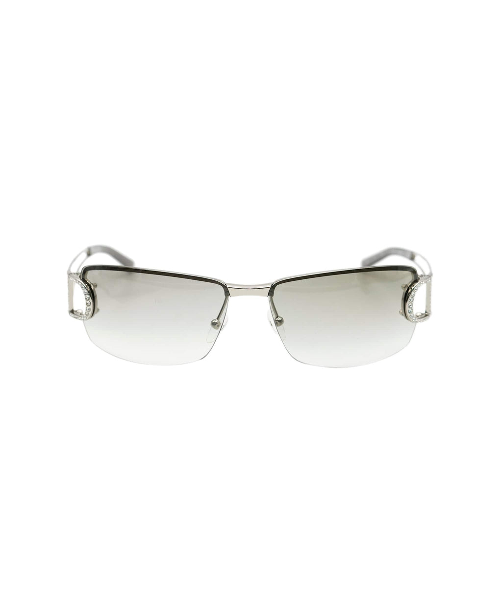 Dior Sunglasses Logo-Print Square-Frame Sunglasses - ShopStyle