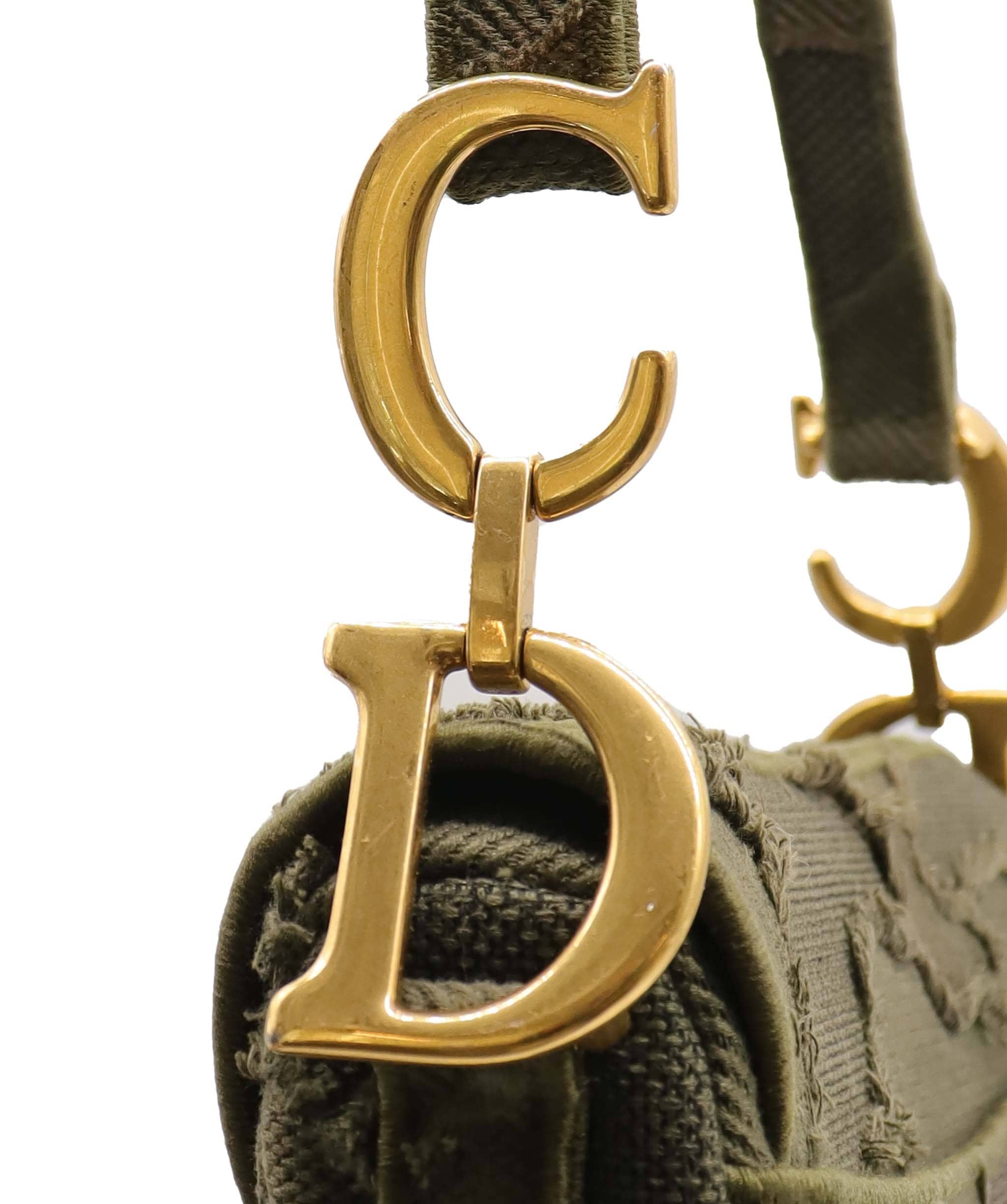 Christian Dior Christian Dior Camouflage Saddle Bag GHW ASC7003