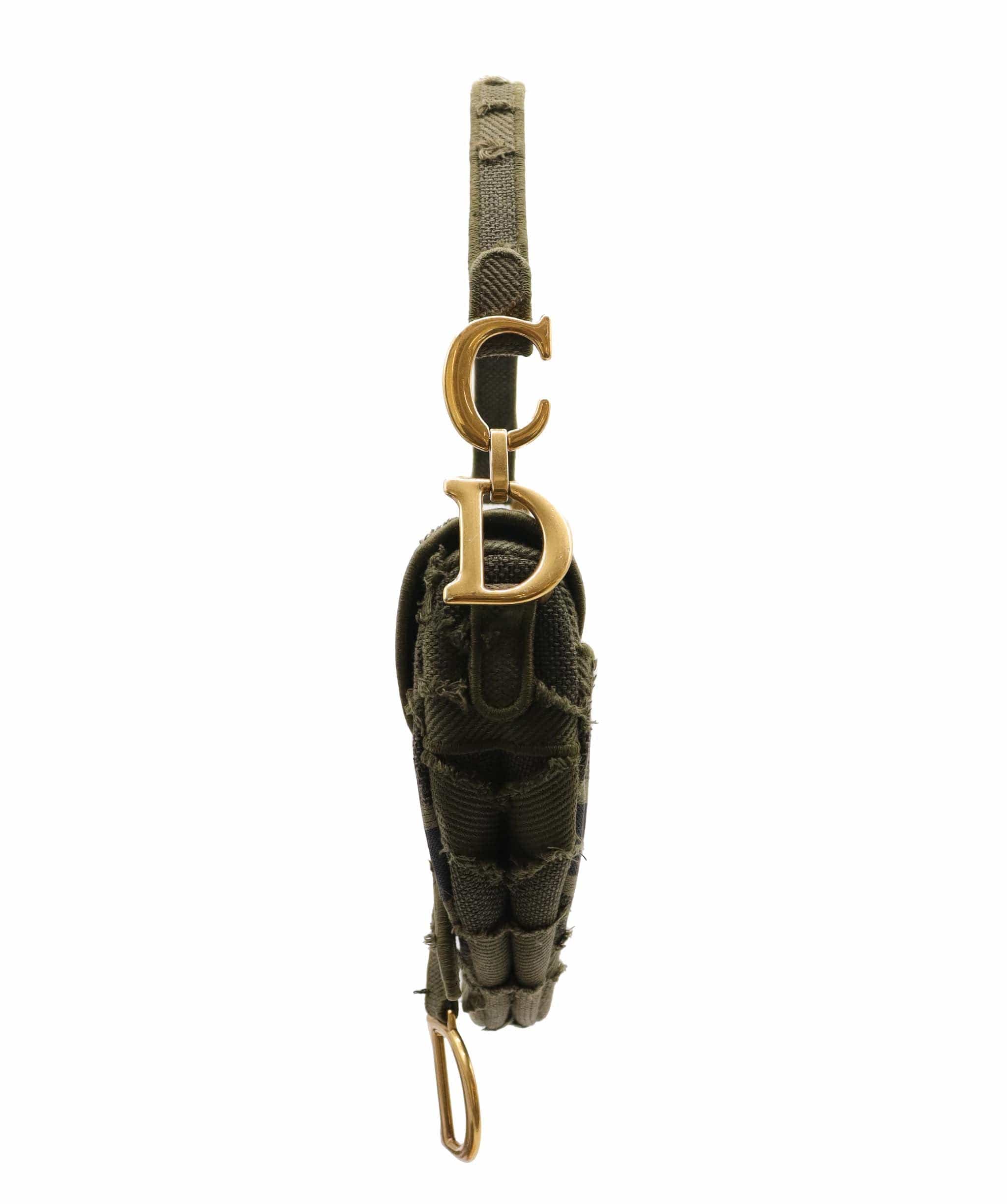 Christian Dior Camouflage Saddle Bag GHW ASC7133