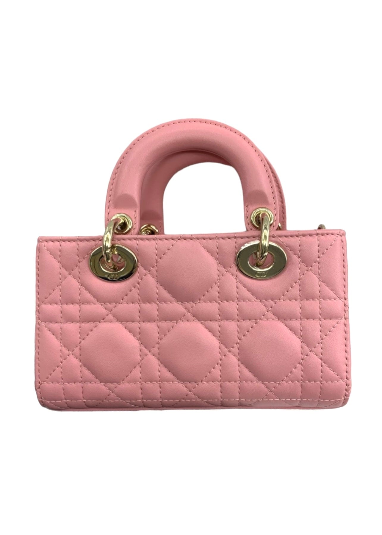 Christian Dior Christian Dior Lady D-Joy Micro Pink Lambskin LGHW SKC1820