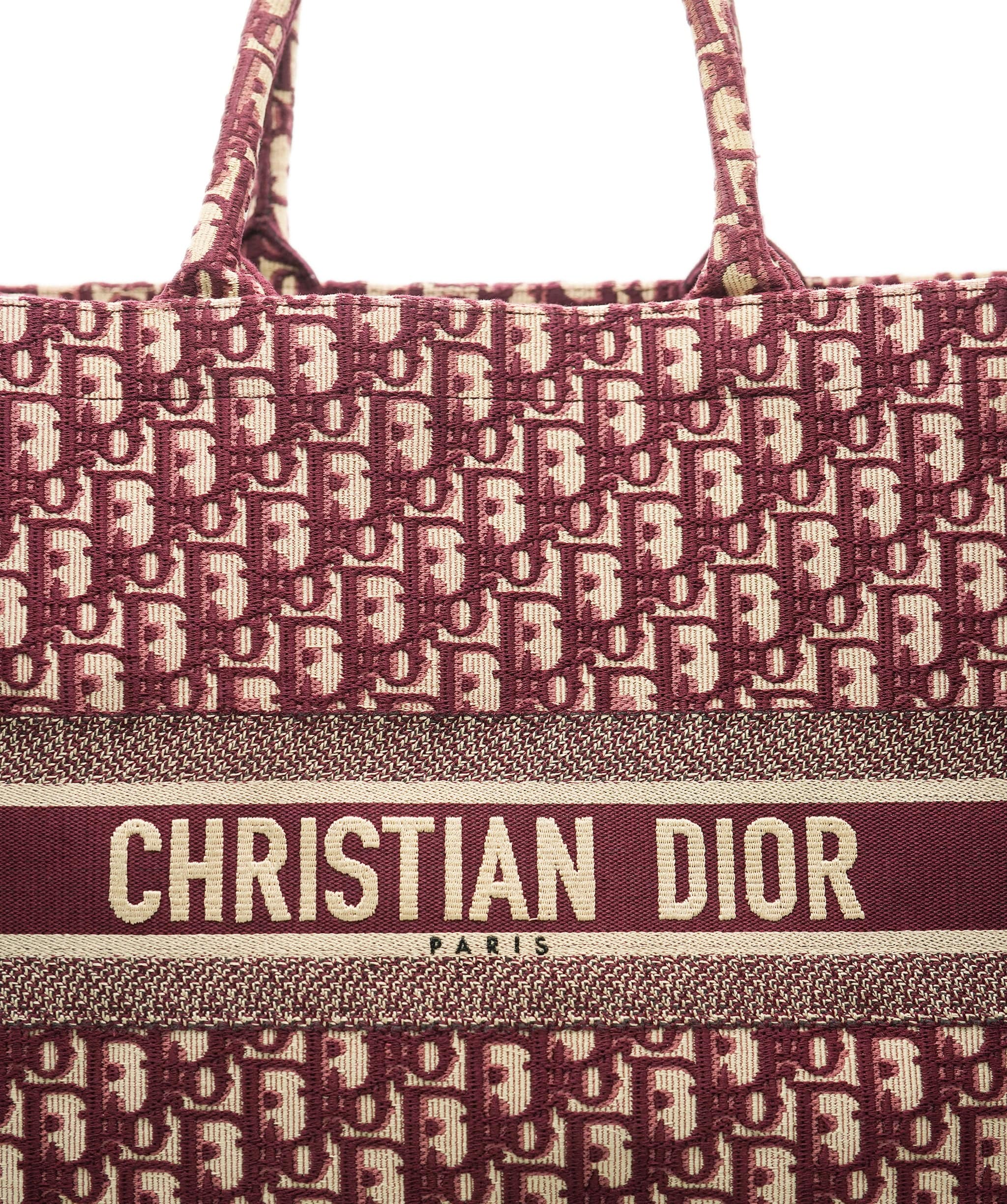 Christian Dior Christian Dior Oblique Large Burgundy  ALC1403
