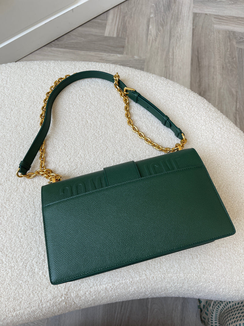 Dior forest green 30 montaigne bag with GHW - AJC0114 – LuxuryPromise