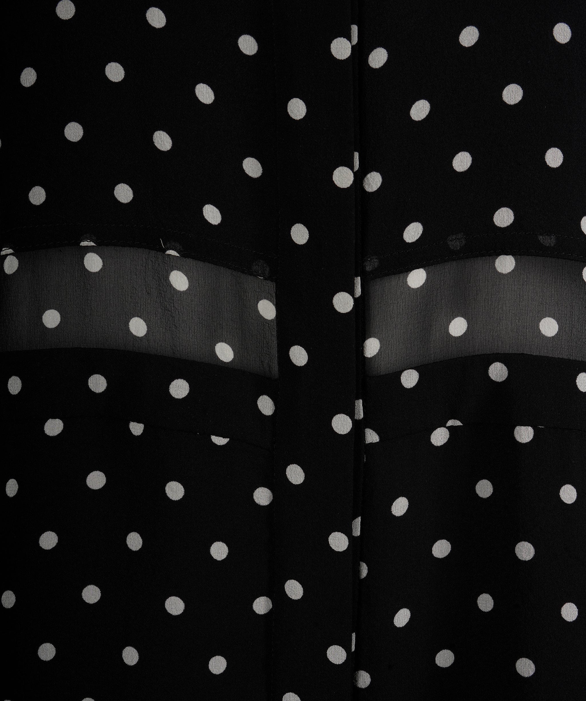 Christian Dior Christian Dior Black and White Polka Dot Playsuit with Matching Skirt and Underlay Size FR 38 ASL7947