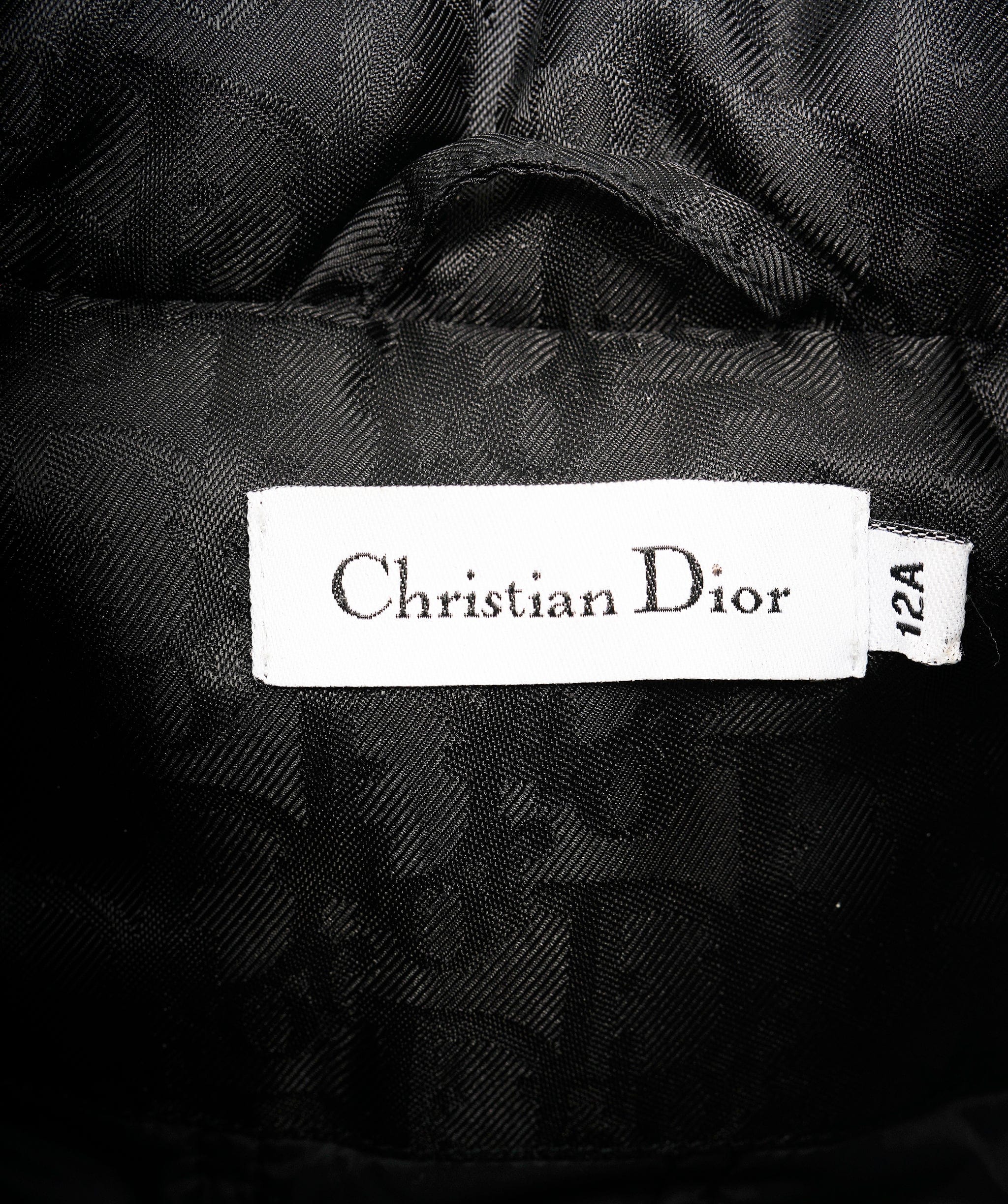 Christian Dior Christian Dior Monogram Puffer Jacket Black - ASL2030