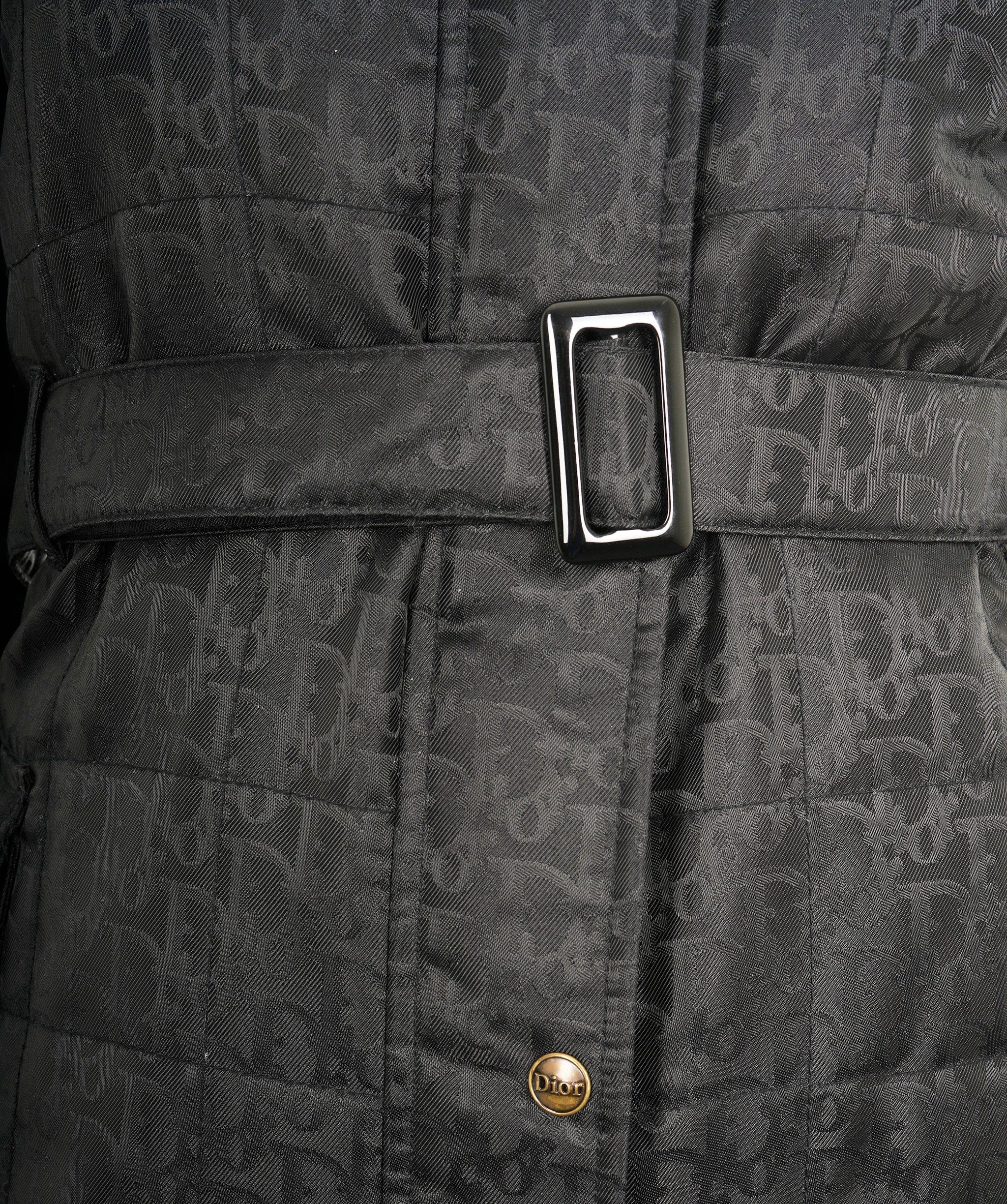 Christian Dior Christian Dior Monogram Puffer Jacket Black - ASL2030