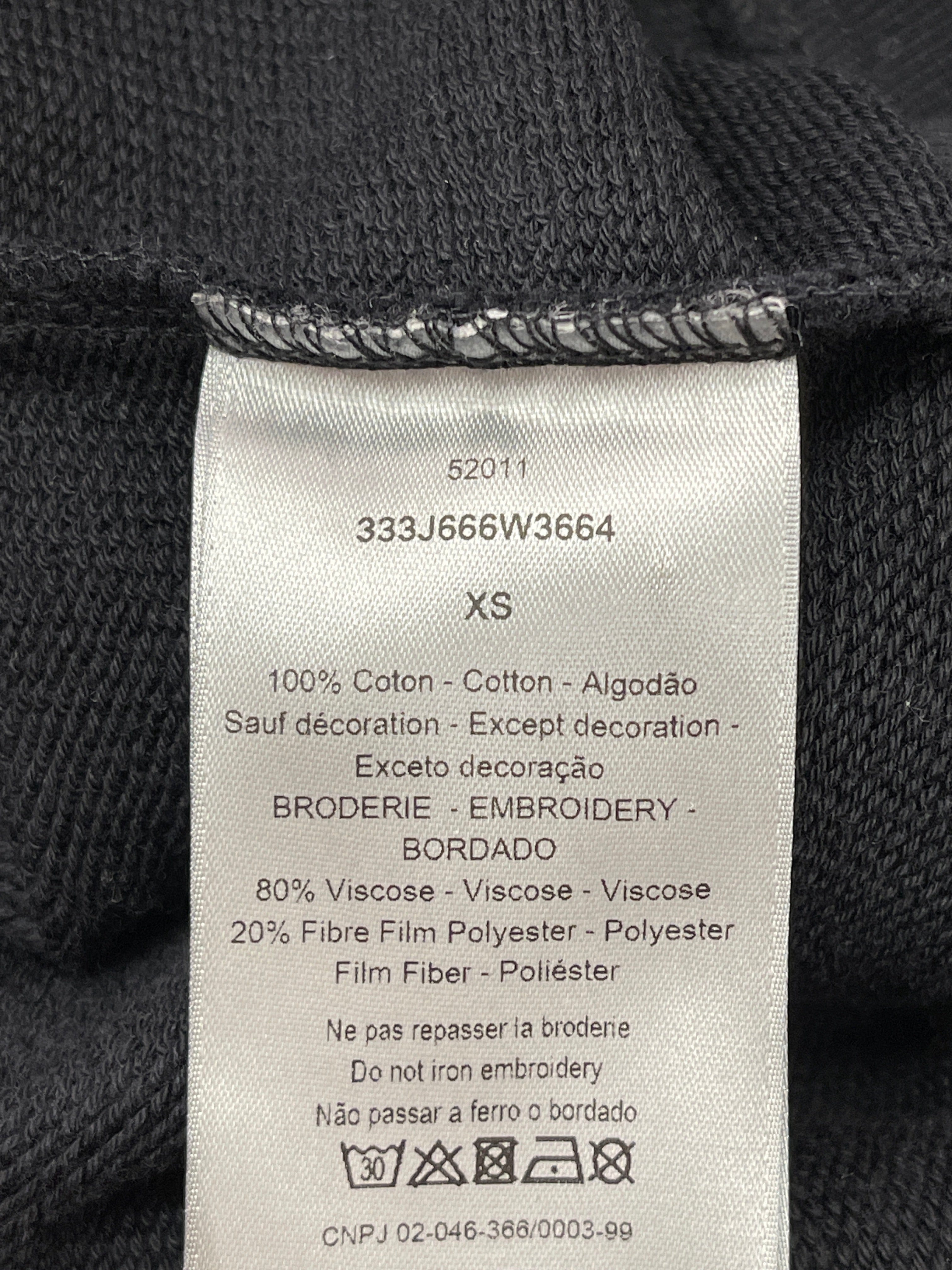 Christian Dior Christian Dior Pullover Navy Size XS SKC1525