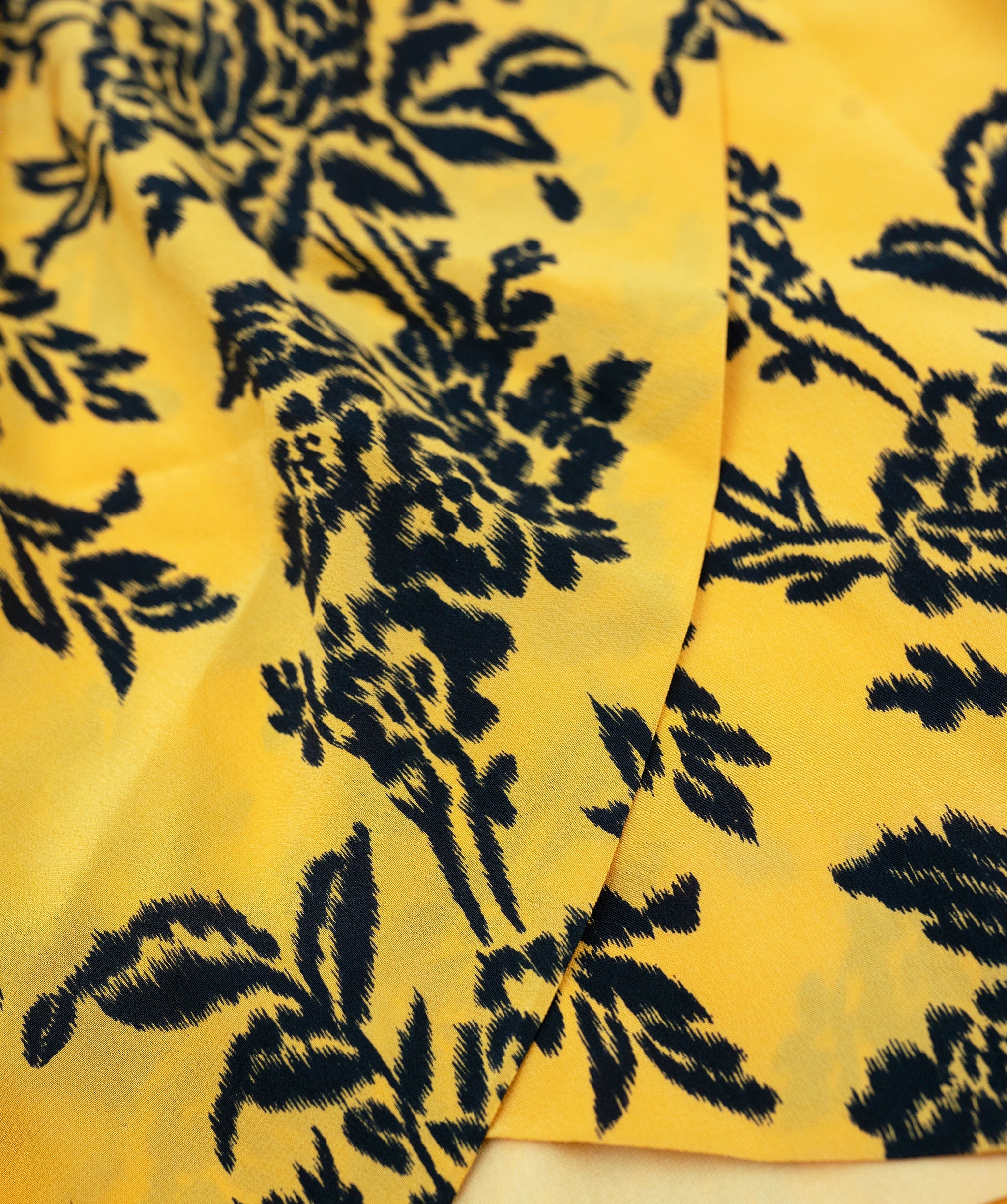 Christian Dior Christian Dior Yellow Dress with floral pattern ASL4968