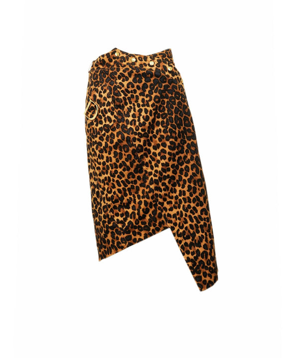 Christian Dior Dior leopard galliano skirt  ASL8504