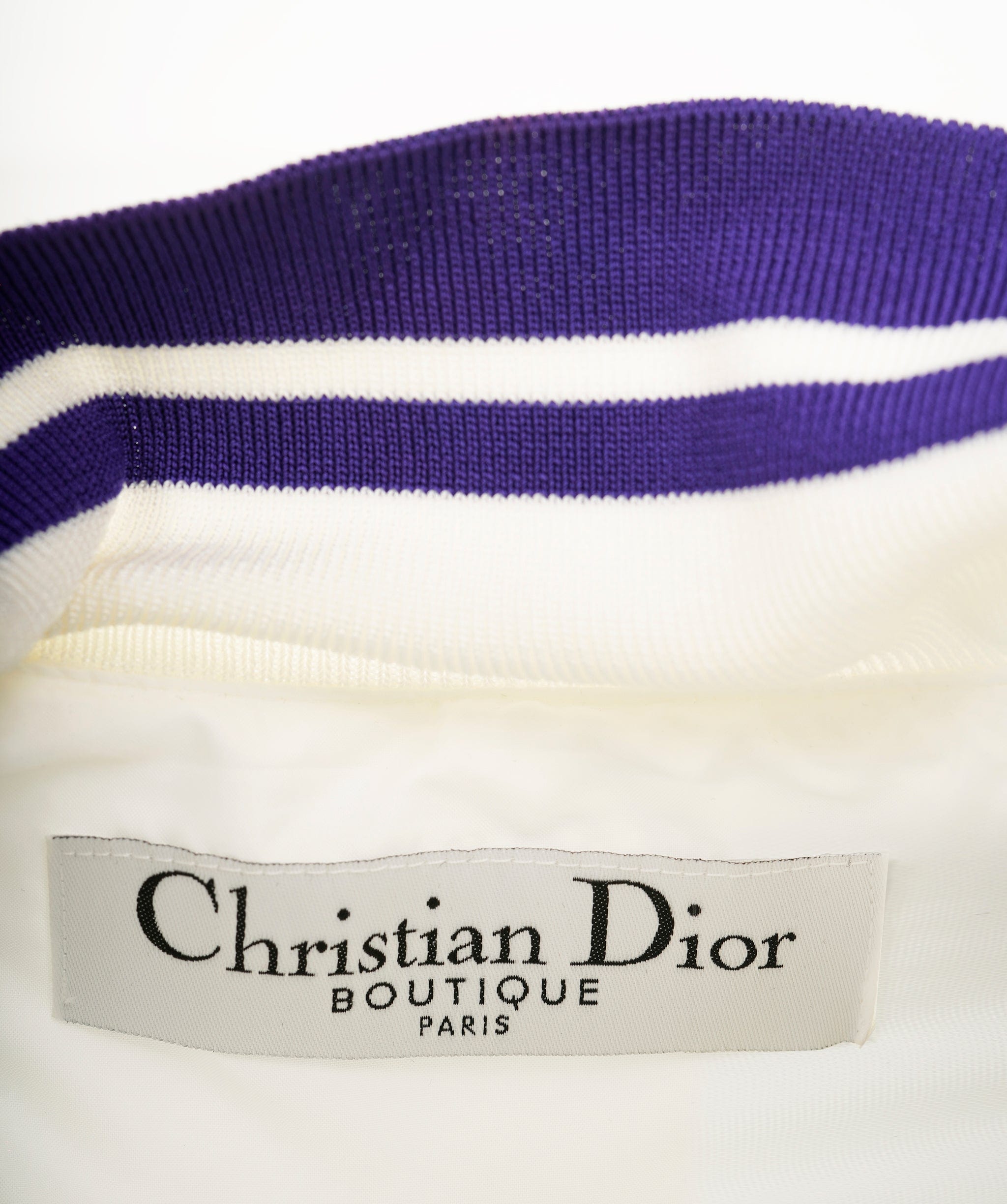 Christian Dior Dior Puffer Vest White Blue ASL8875