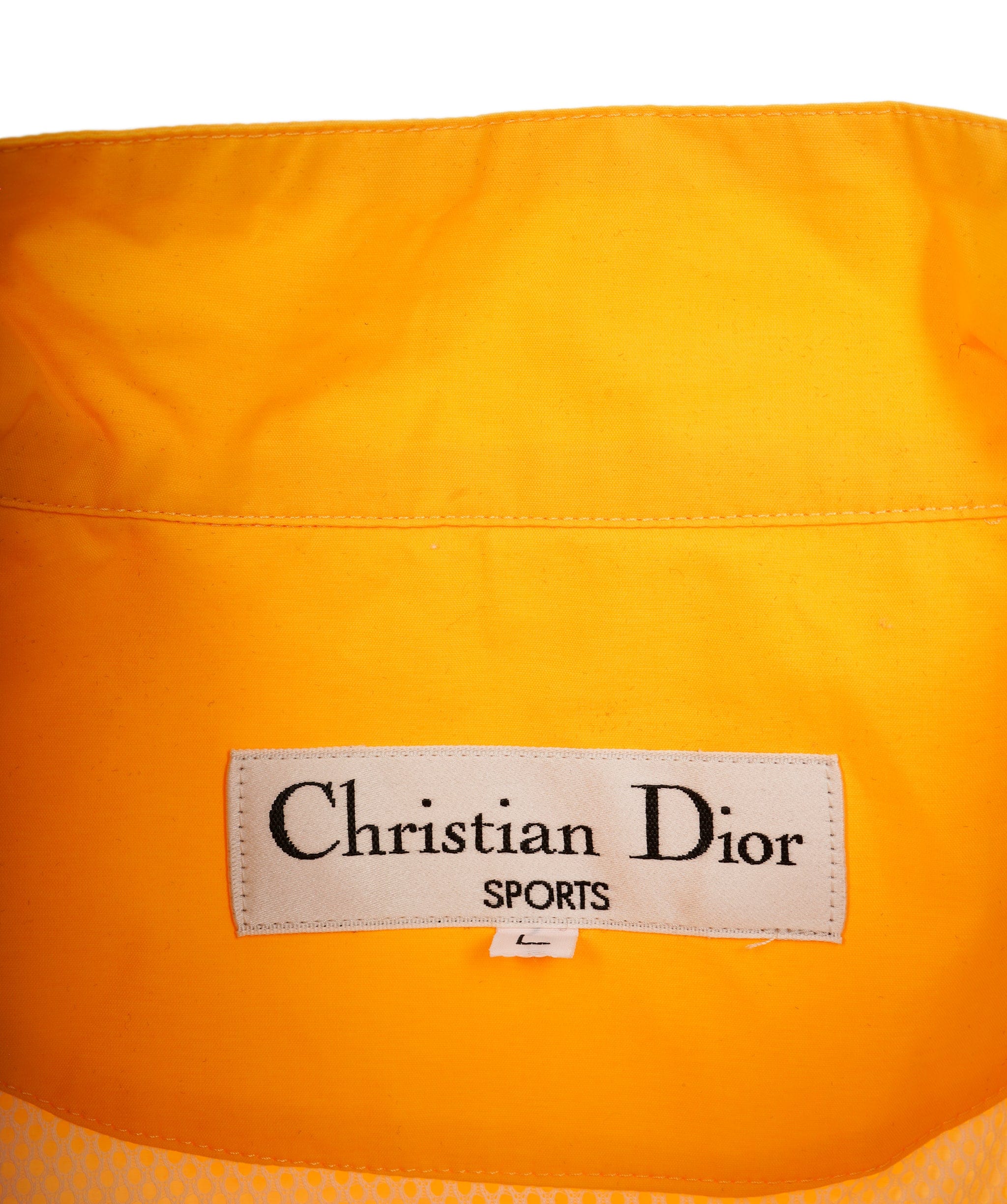 Christian Dior Dior Sport Nylon Jacket Yellow ASL8628