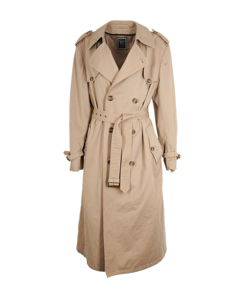 Christian Dior Dior Vintage Brown Trench Coat ALL0511