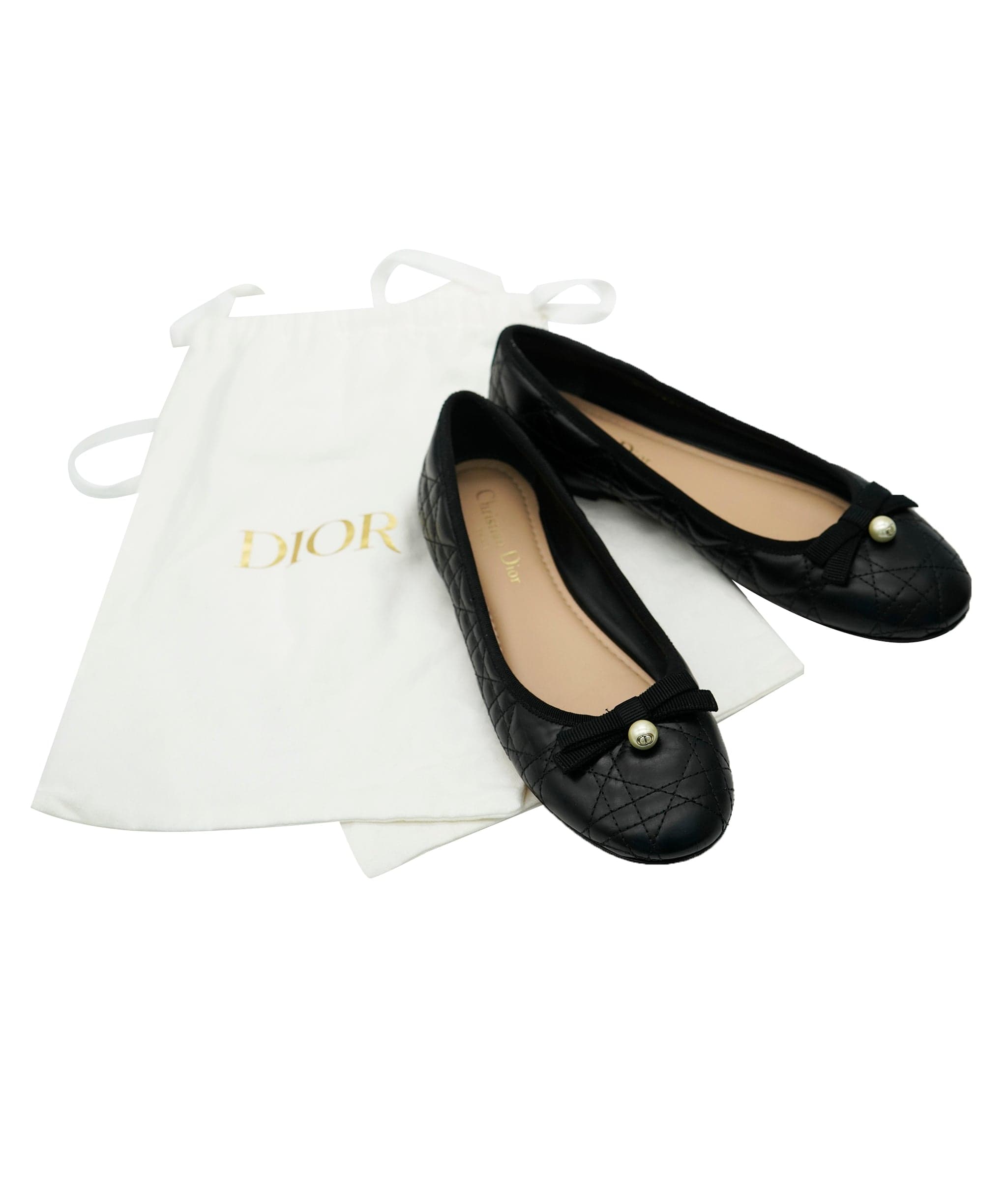 Christian Dior Dior Ballerina Flats 38 REC1721