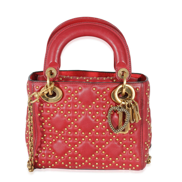 Túi Lady Dior Mini Bag Da nhập