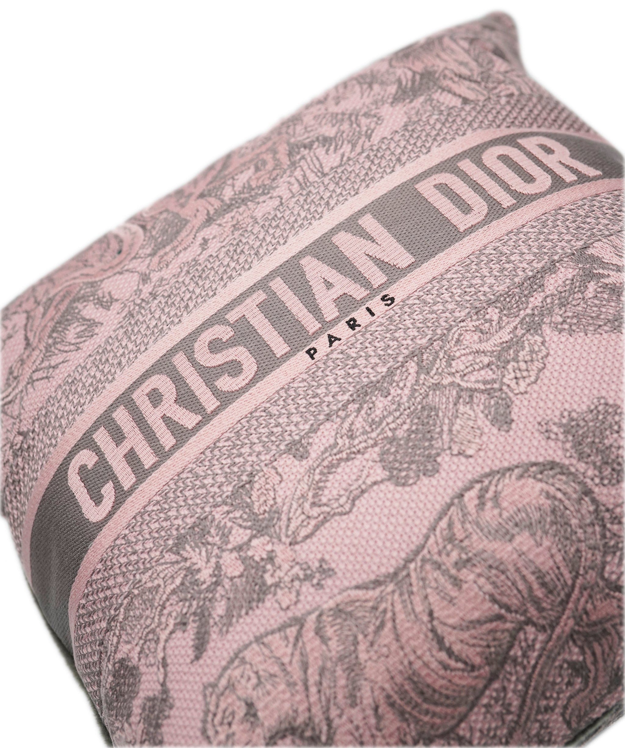 Christian Dior Home Linens Riviera Cushion Size S Pink ASL10917