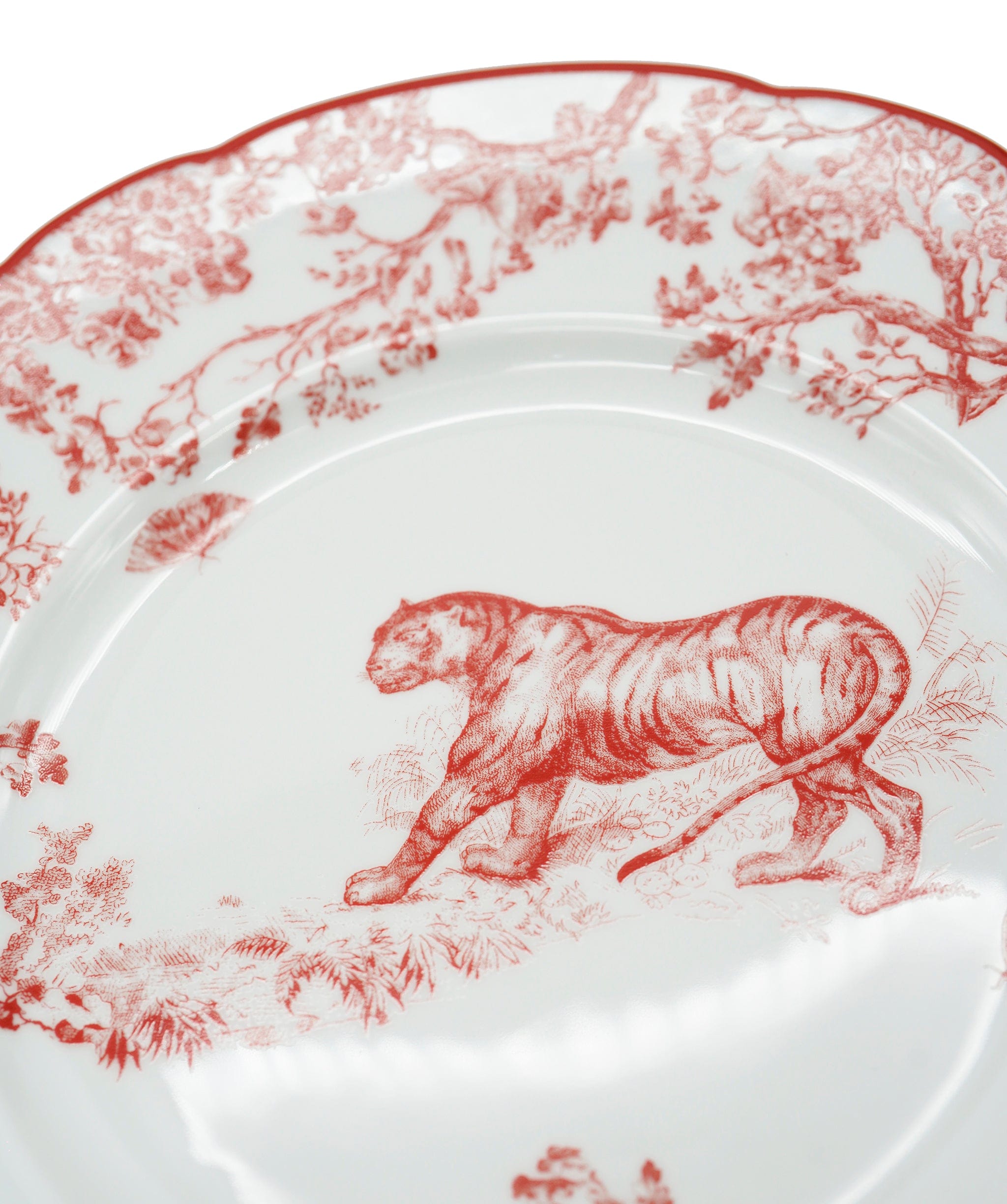 Christian Dior Tableware Tiger Dessert Plate ASL10922