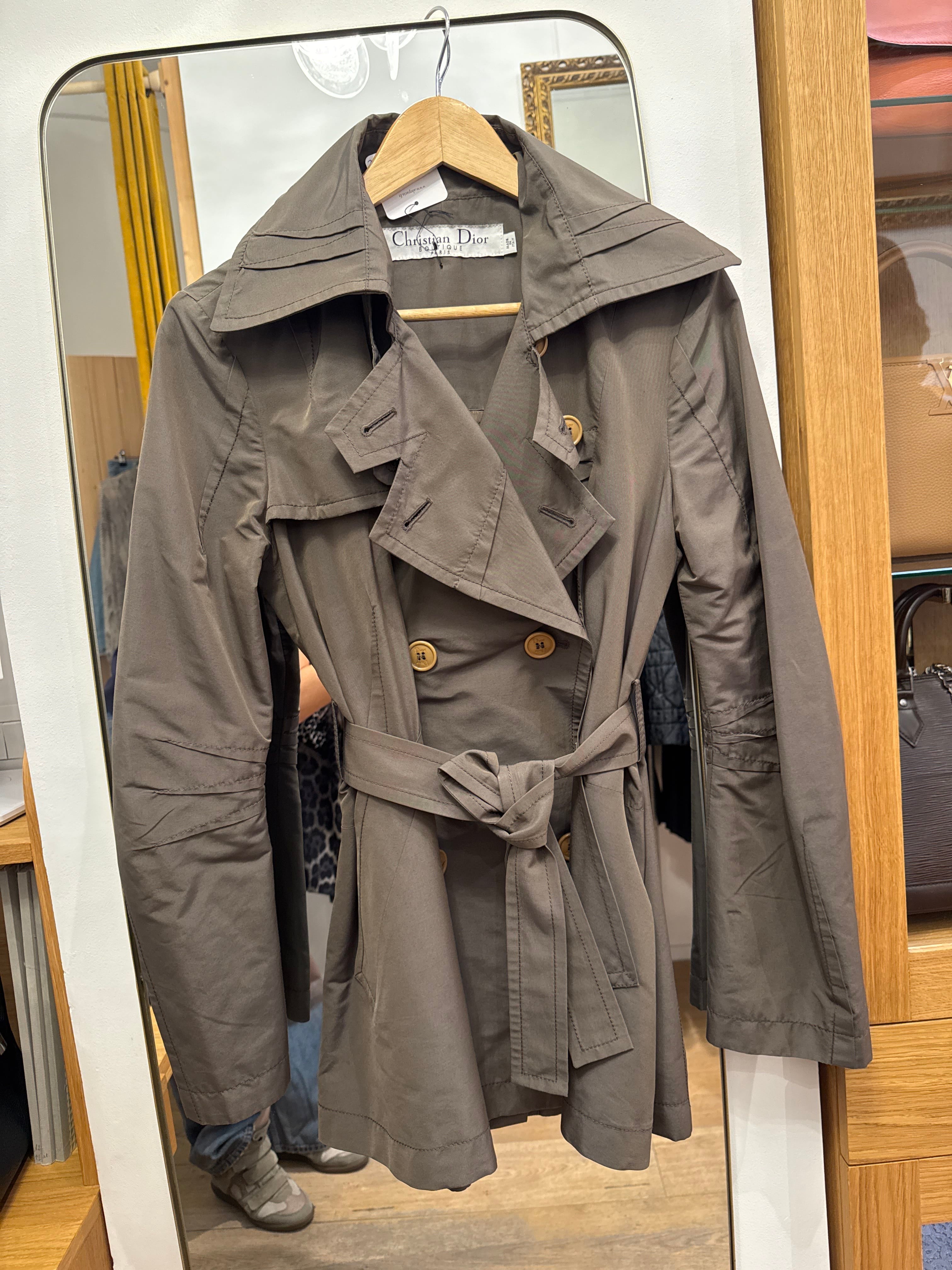 Christian Dior BROWN TRENCH-COAT AGC3302