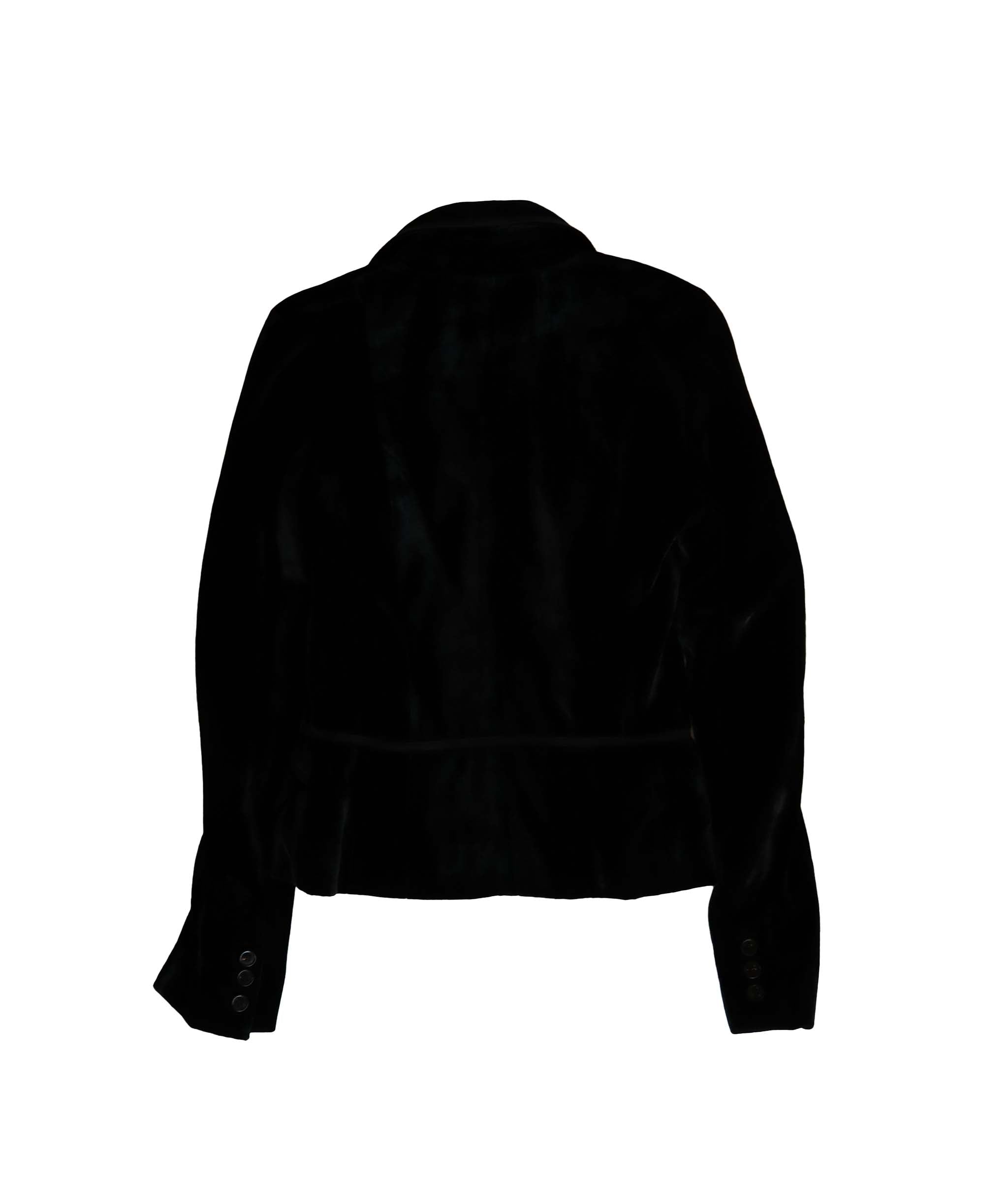 Christian Dior Christian Dior black velvet Jacket AGC1891