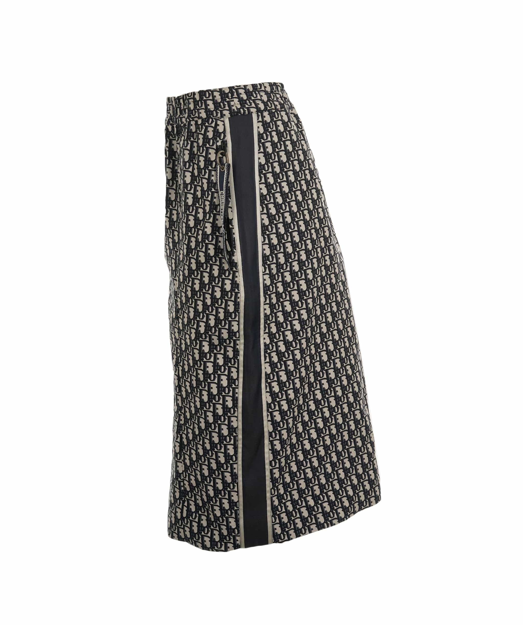 Christian Dior Blue Oblique Logo Skirt ALC1882 – Luxury Promise