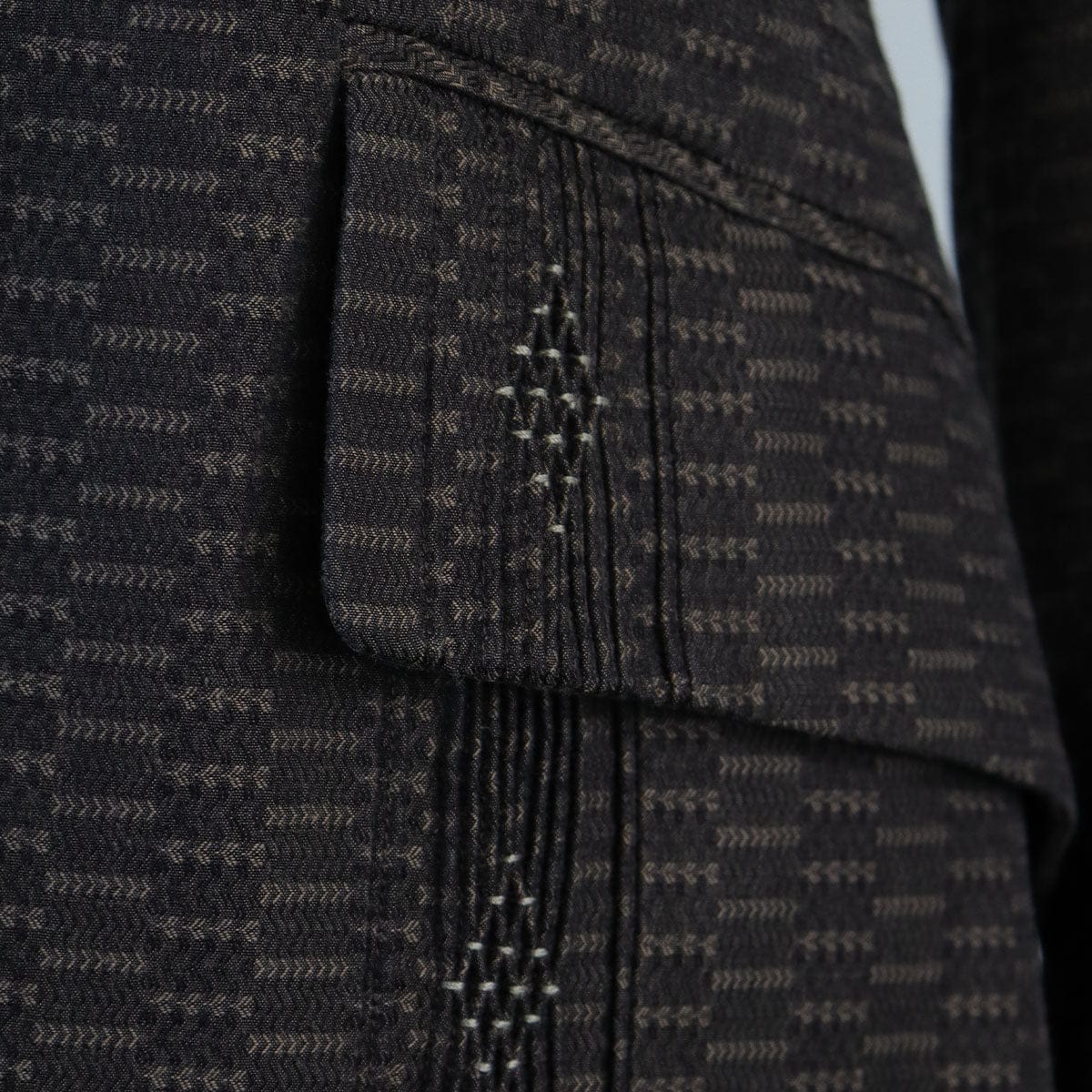 Christian Dior Christian Dior brown brocade jacket AGC2592