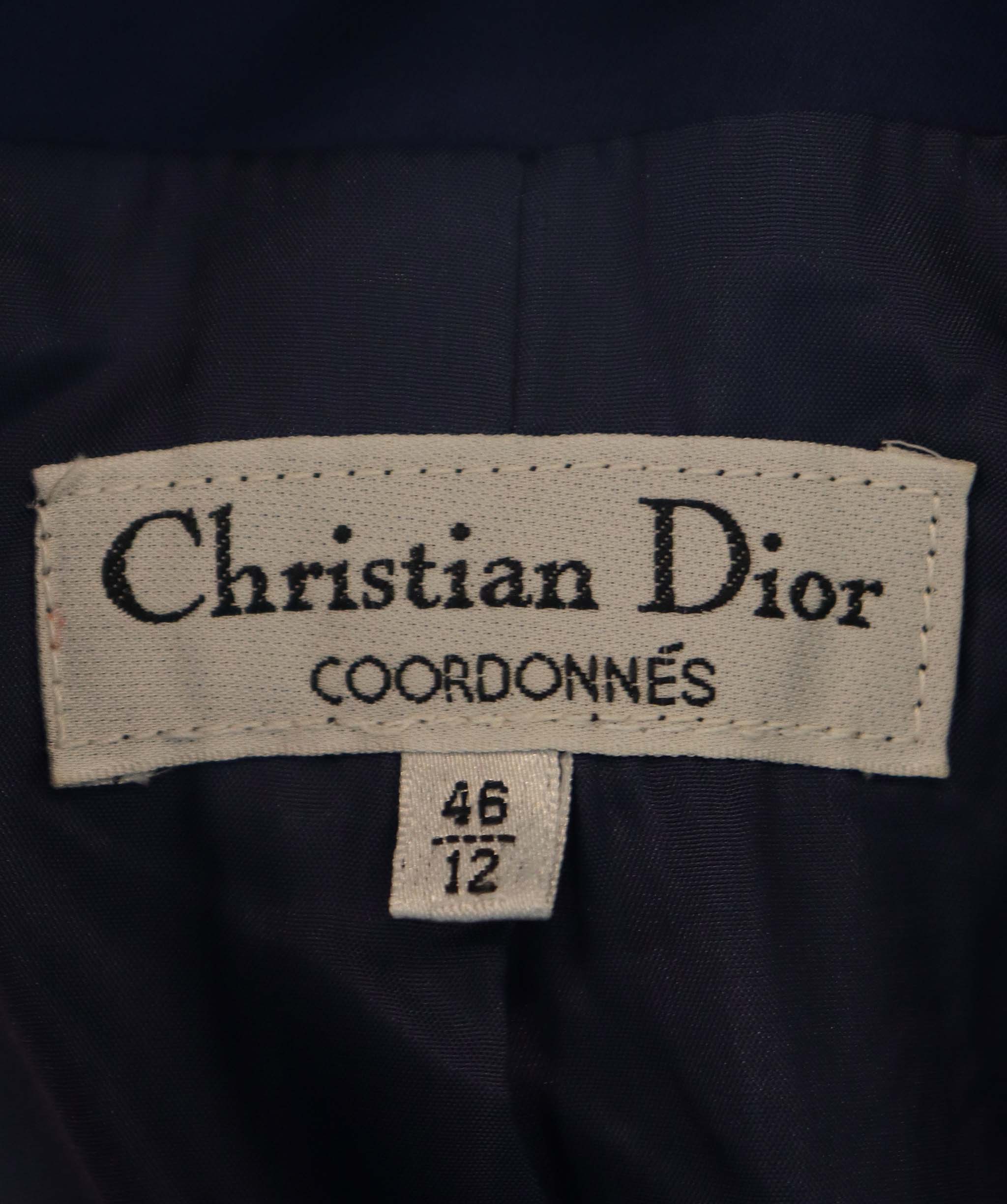 Christian Dior CHRISTIAN DIOR Button pearls short sleeves jacket AGC2959