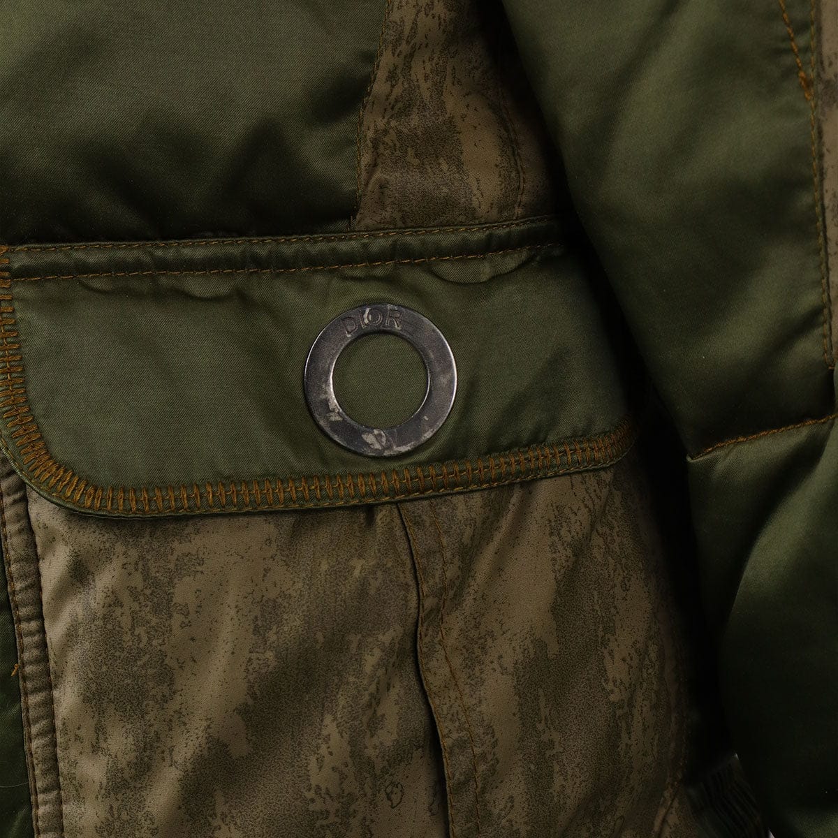 Christian Dior CHRISTIAN DIOR Camo puffer jacket AGC2255