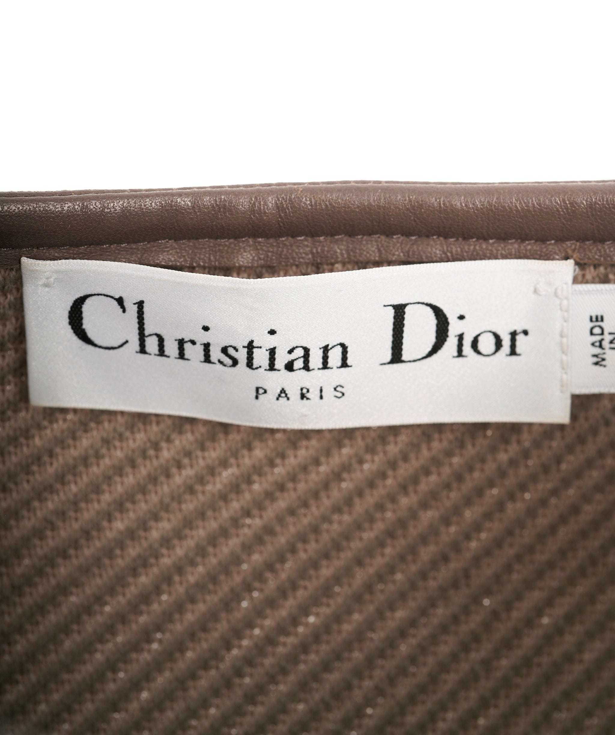 Christian Dior Christian Dior Cardigan Brown Single Breasted ALC1849