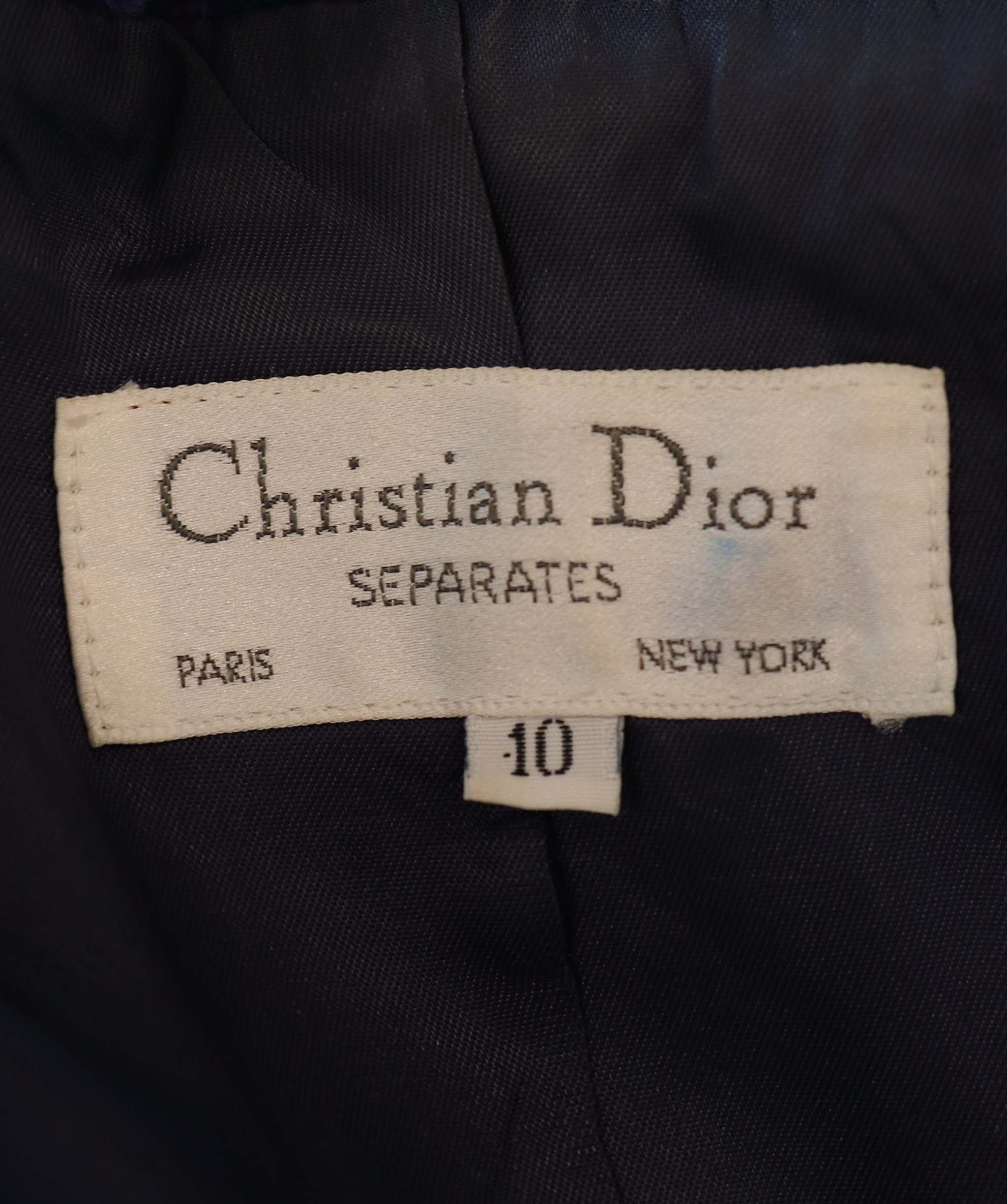 Christian Dior CHRISTIAN DIOR Colorful tweed jacket AGC2961
