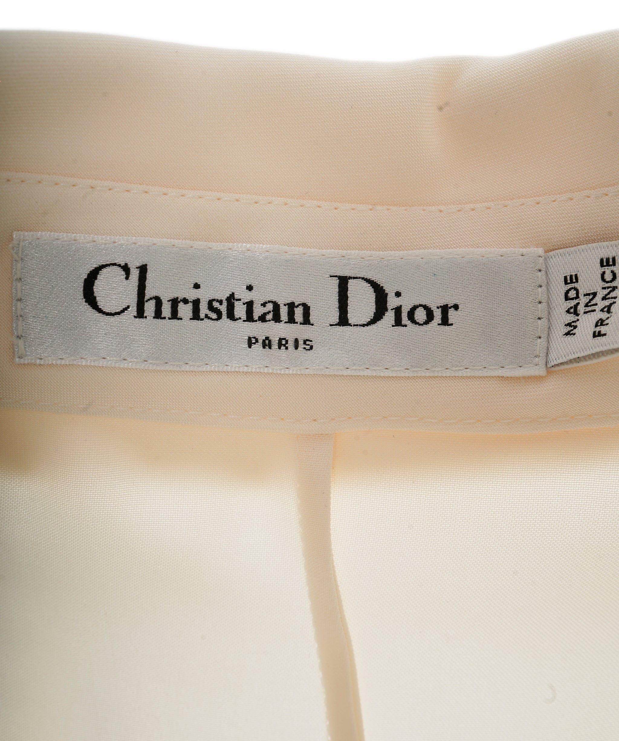 Christian Dior Christian Dior Cream Dress ALC1278