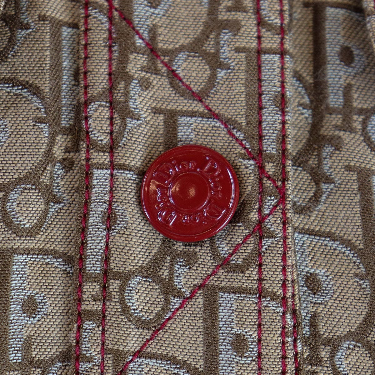 Christian Dior CHRISTIAN DIOR Dior oblique rasta bar jacket SET AGC2952