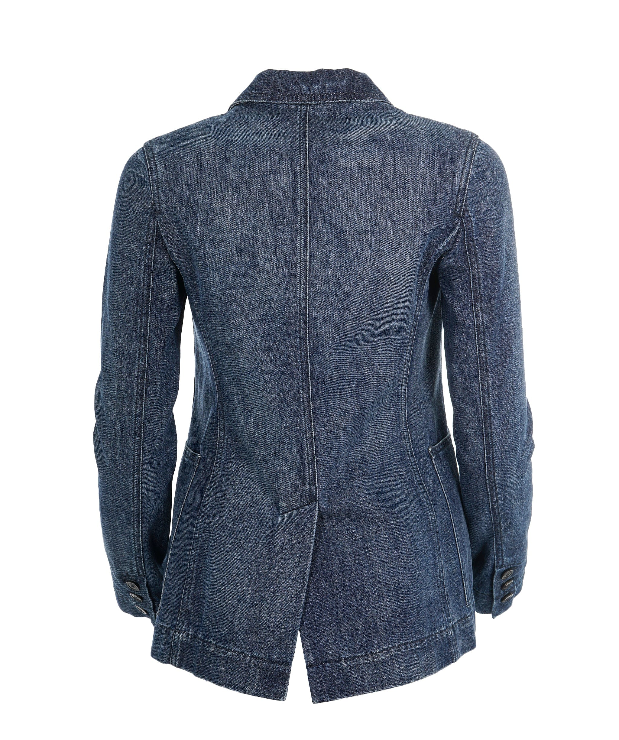 Christian Dior CHRISTIAN DIOR Double breasted denim bar jacket AGC2268